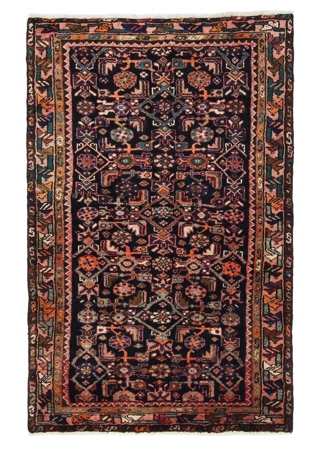 Orientteppich Perserteppich Hamadan 149 x 96 cm