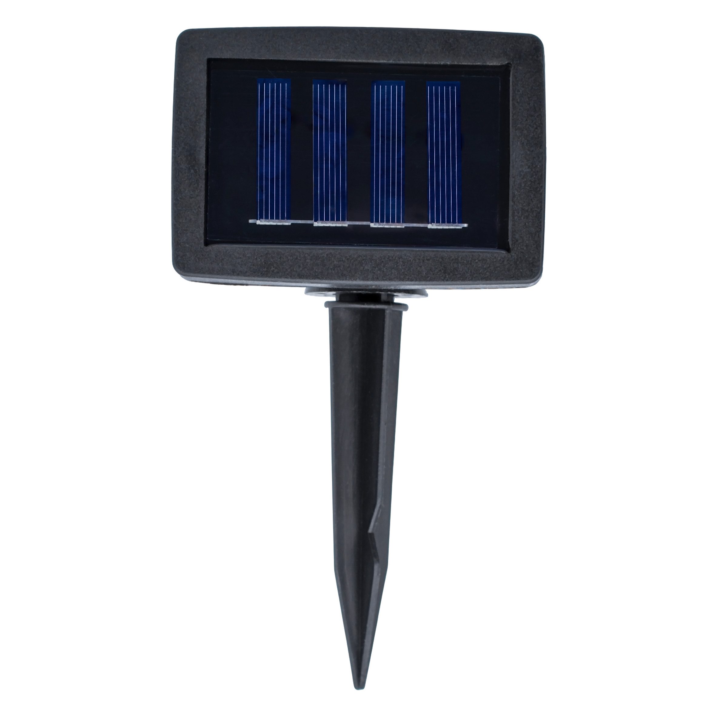 Spetebo Lichterkette Solar Sonnenschirm Beleuchtung 72 LED warm weiß - 8x 1,2 m, 72-flammig, Leuchtdauer voll aufgeladen ca. 6 Stunden – Bild 4 von 5