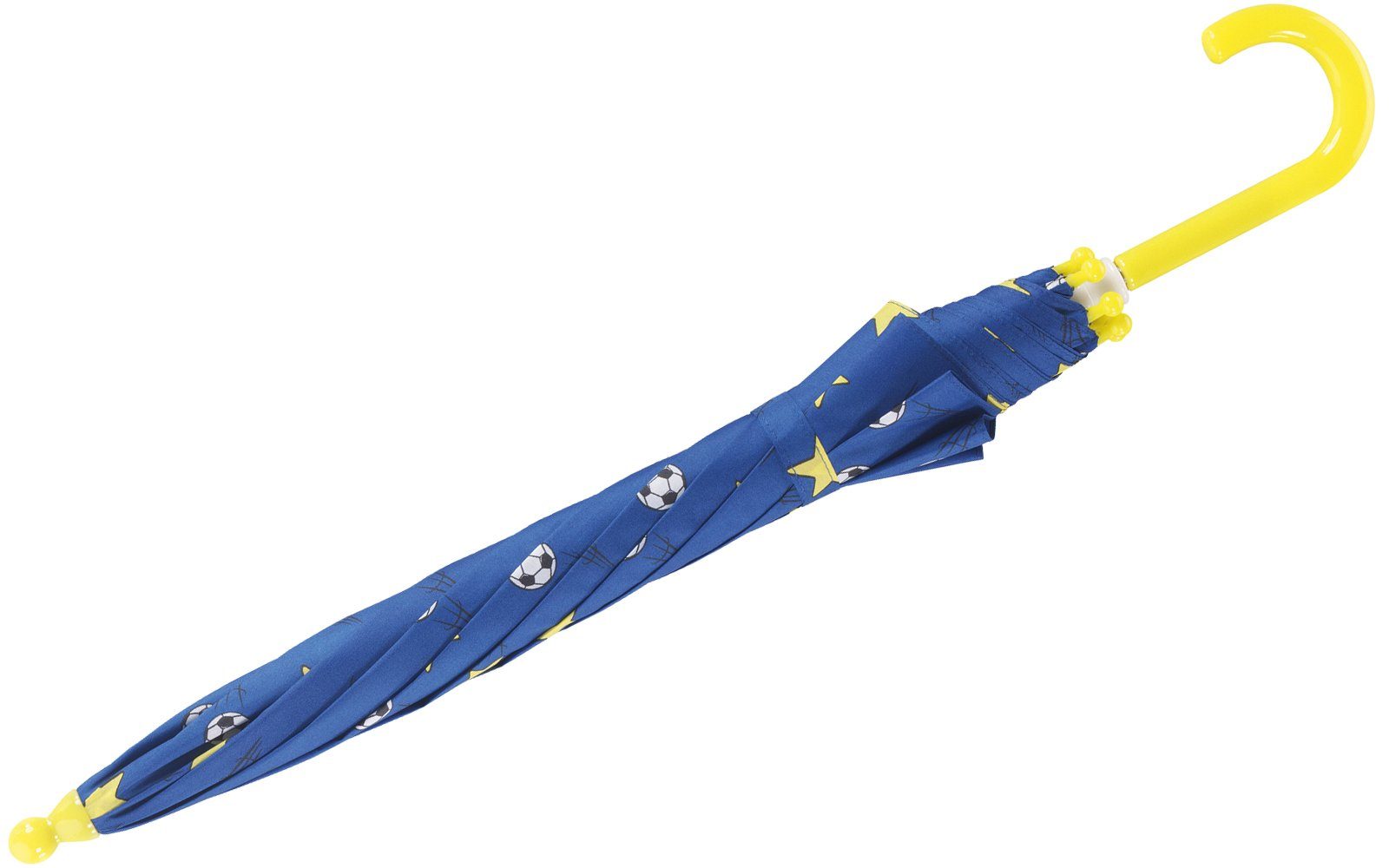 HAPPY RAIN Stockregenschirm leichter Kindergartenschirm mit tollen Motiven, robust, leicht zu öffnen, mit abgerundeten Spitzen