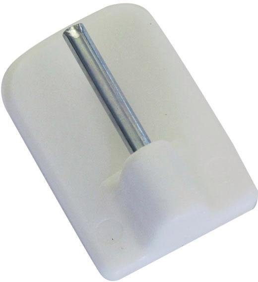 GARDINIA Gardinenstangenhalter, Gardinenstangen, (Set, 4-St), Serie Vitragestange flachoval Ø 11 mm