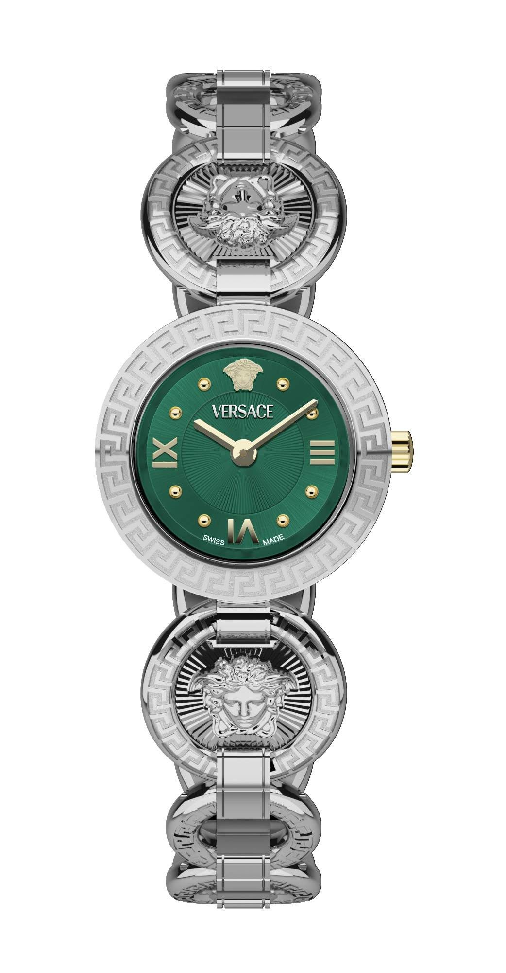 Versace Quarzuhr Analoguhr für Damen, (1-tlg)