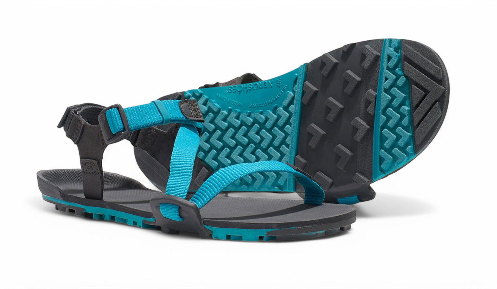 Xero Shoes Z-Trail EV asphaltgrau/blau Damen Sandale