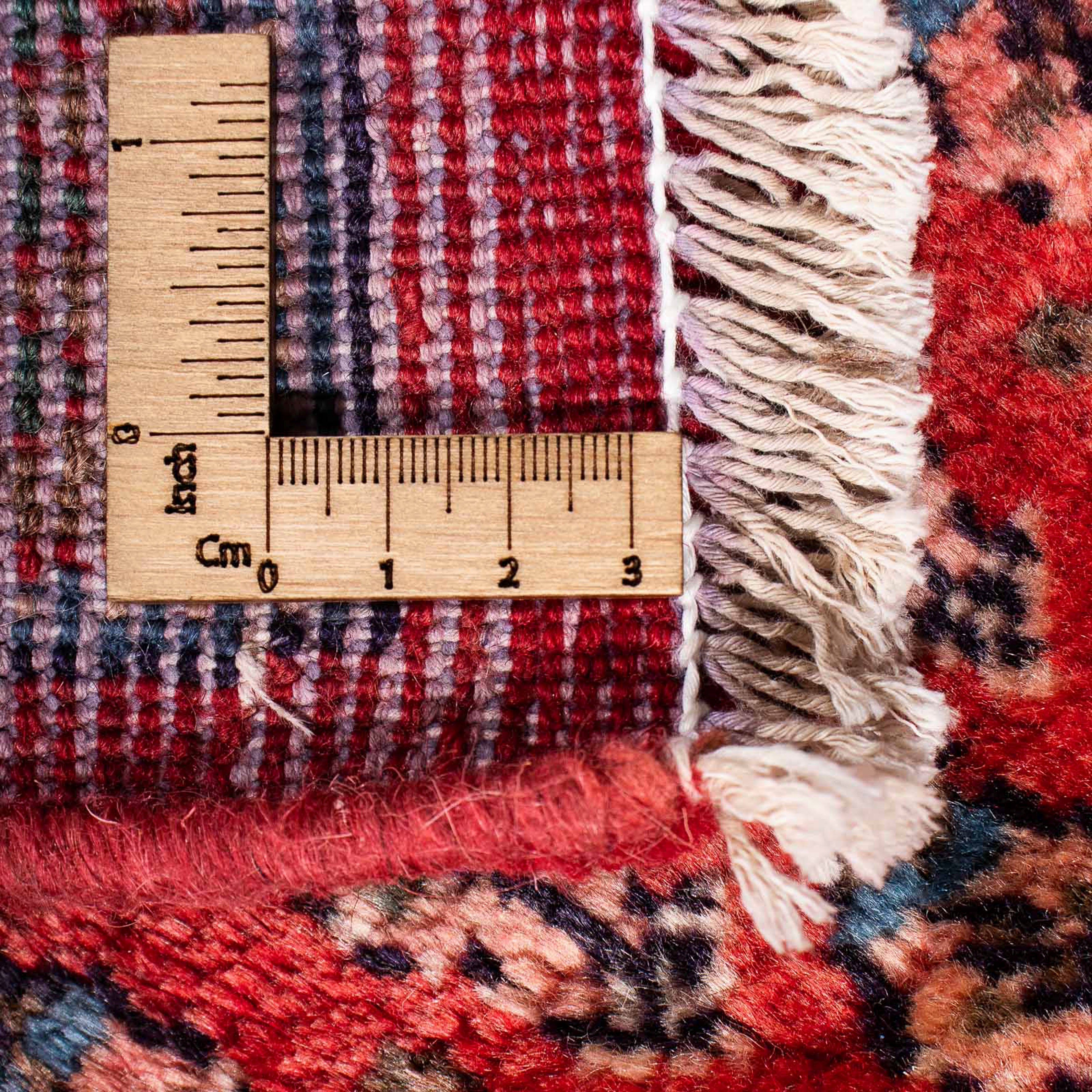 Orientteppich - mm, Einzelstück Mir rot, Zertifikat Perser x - Handgeknüpft, rechteckig, mit cm 10 Wohnzimmer, 219 Höhe: morgenland, - 317