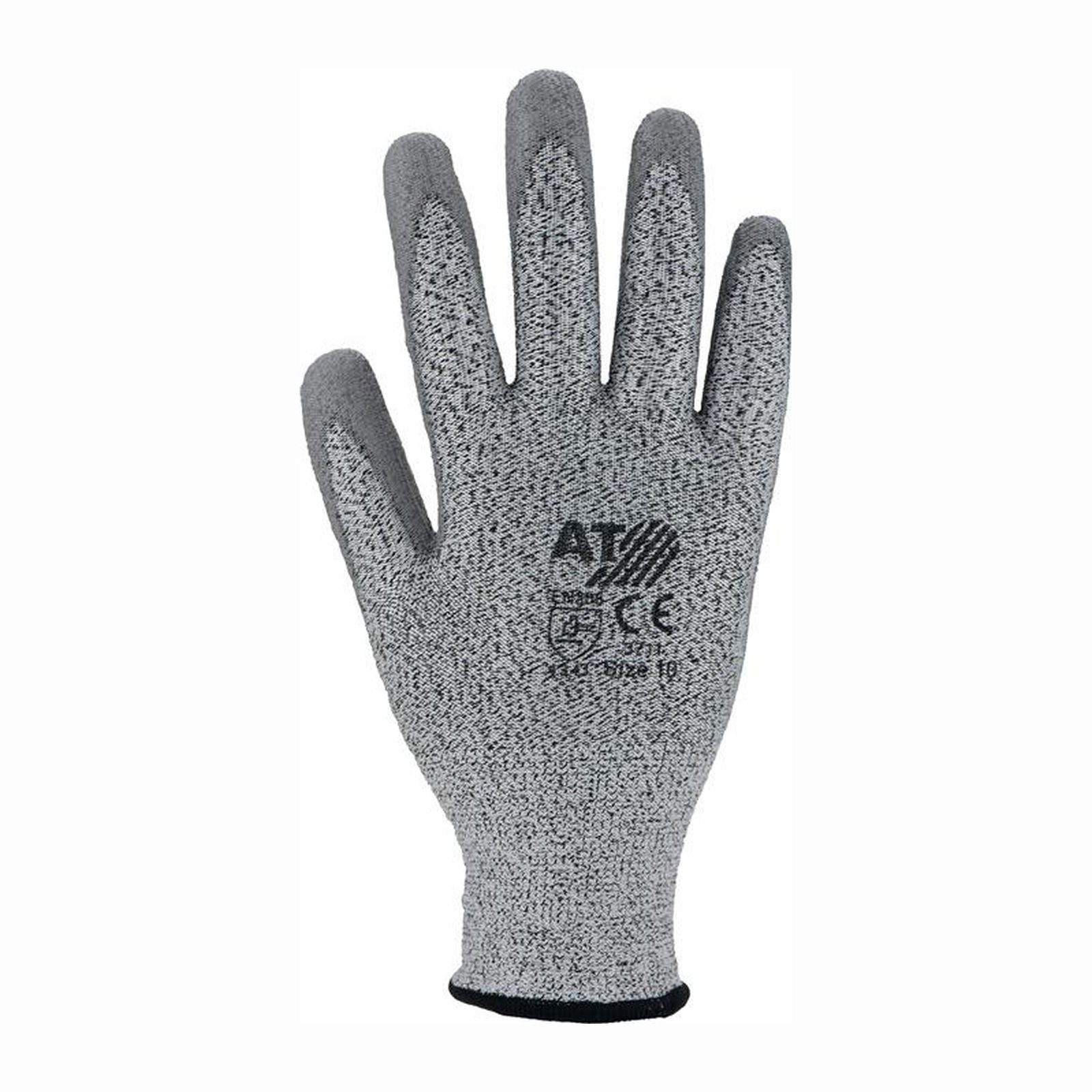 Schnittschutzhandschuhe ASATEX Schnittschutzhandschuhe grau Schnittschutzlevel B Gr. 8 - 3711/