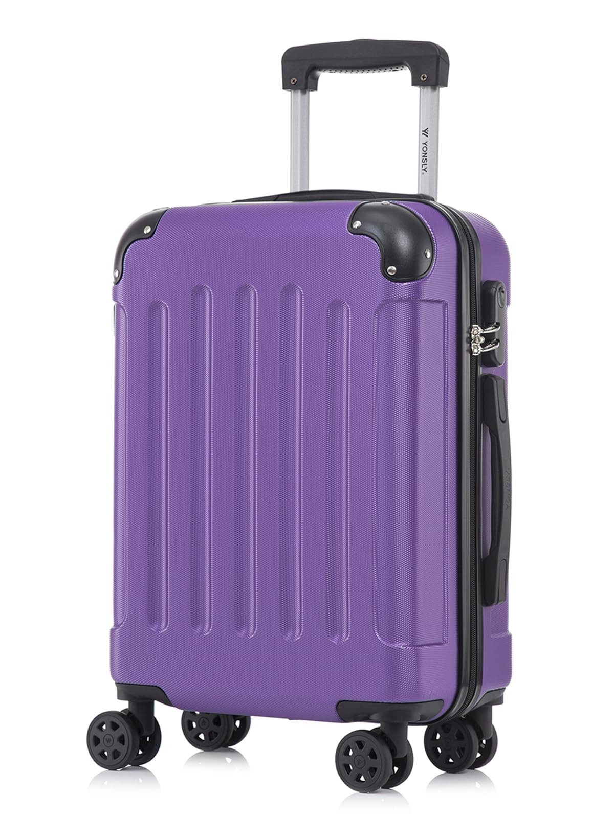 yonsly Hartschalen-Trolley Hartschalen-Koffer Trolley 360° Rollen, robuster günstig online kaufen
