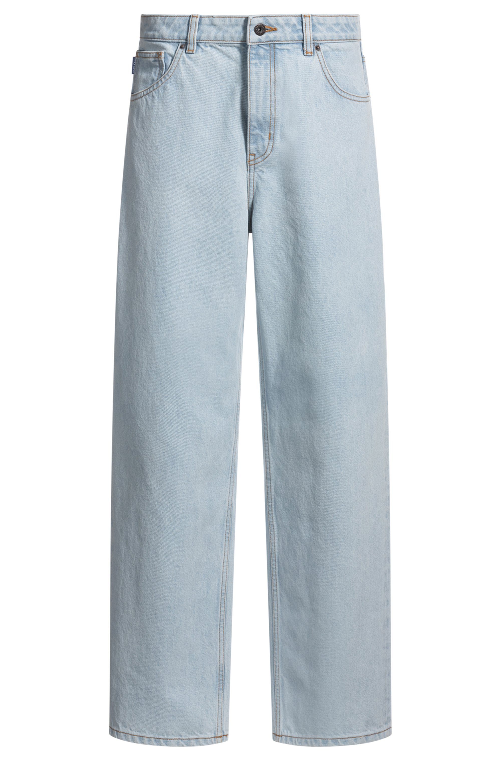 HUGO Blue 5-Pocket-Jeans Leni Relaxed Fit günstig online kaufen