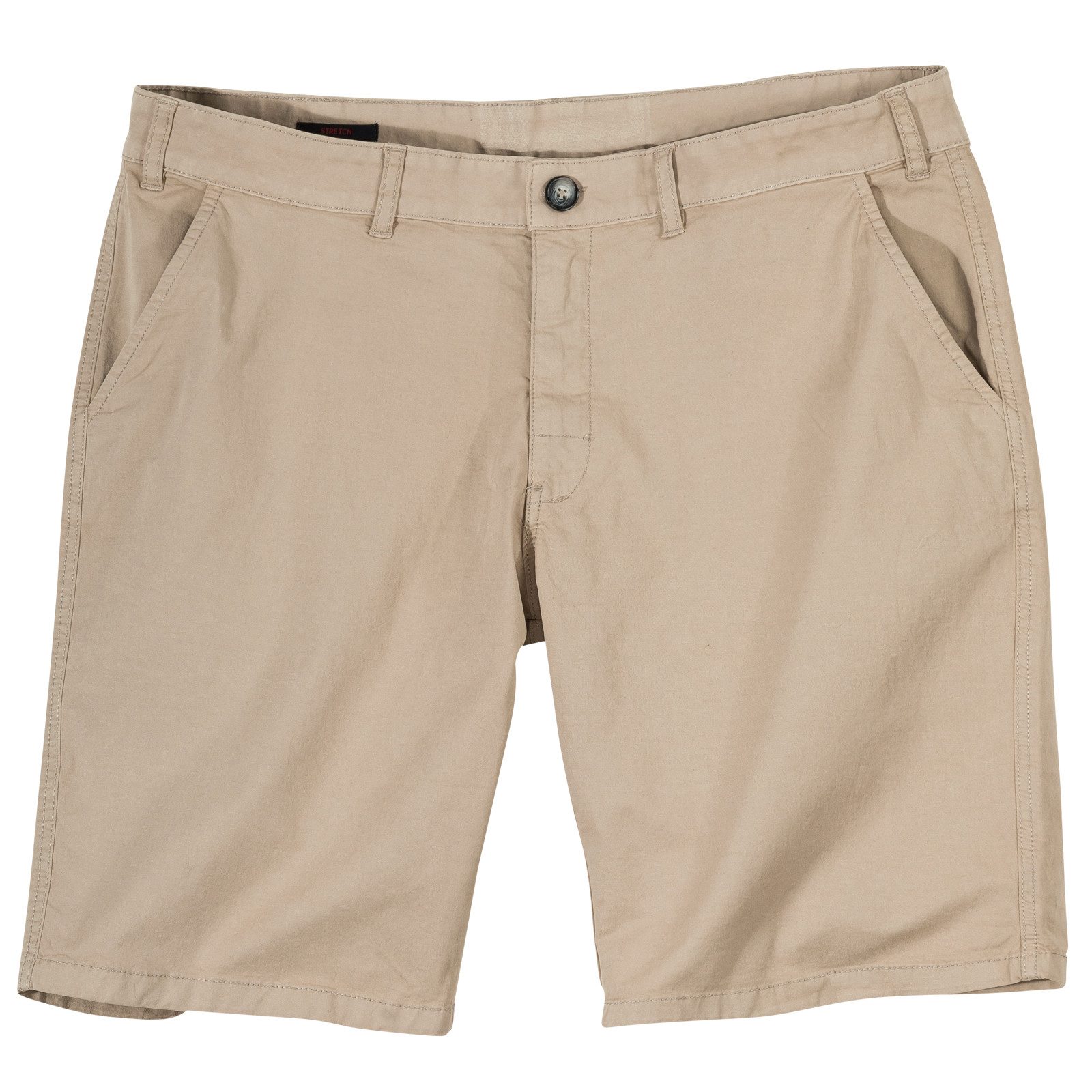 north 56 4 Chinoshorts North 56°4 Chino-Shorts Übergröße hellbeige