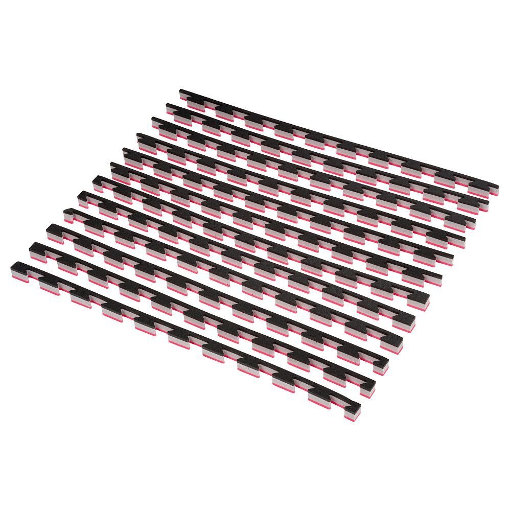 ProGame Trocellen Fitnessmatte Fitness-Mattenfläche Tatami Gym 3x3 m, Rutschsicher durch Reisstroh-Prägung