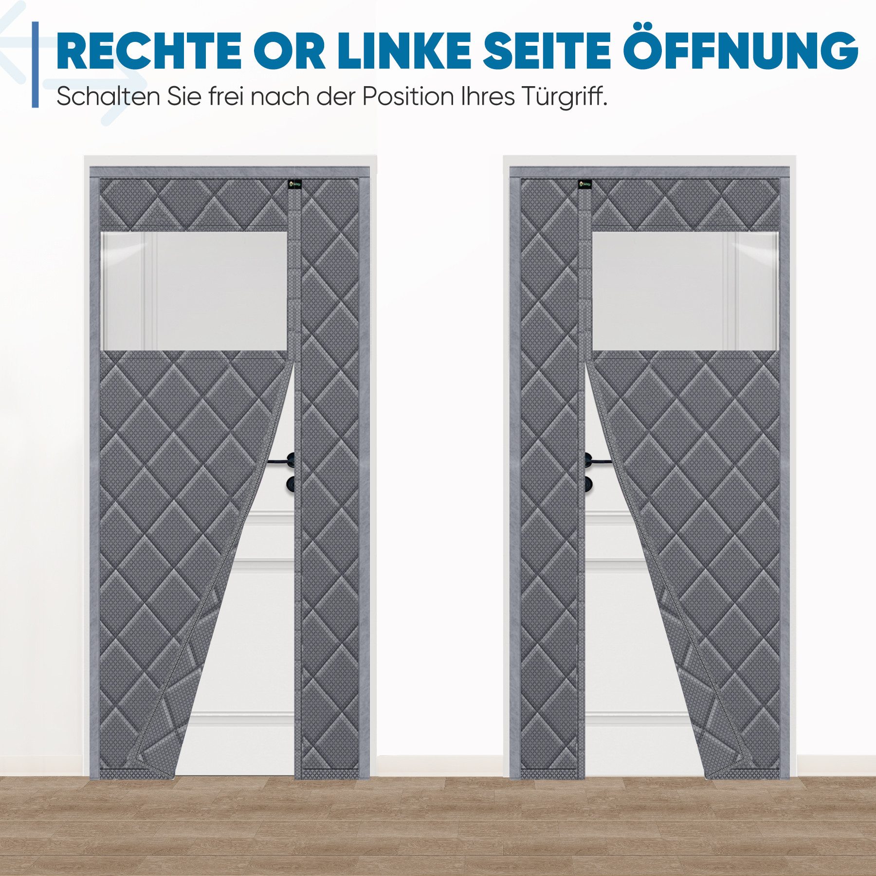 Sekey Türvorhang Thermovorhang magnetisch Türvorhang Kälteschutz Winter win günstig online kaufen