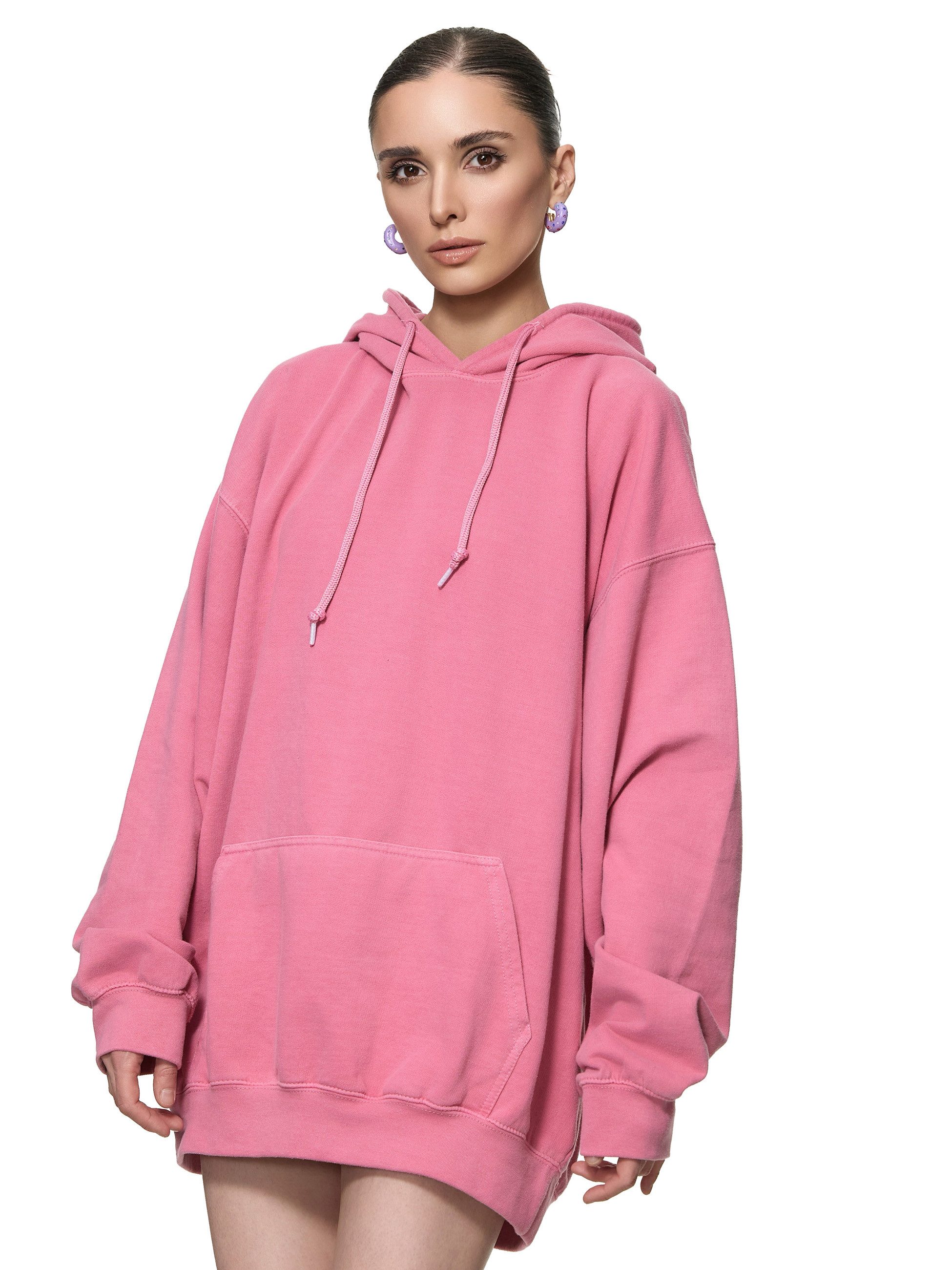 Worldclassca Hoodie Worldclassca Oversized Hoodie Uni Farben Kapuzenpullove günstig online kaufen