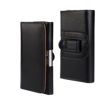 K-S-Trade Handyhülle für Asus Zenfone 8, Schützhülle Handyhülle Holster Gürtel Tasche Schutzhülle