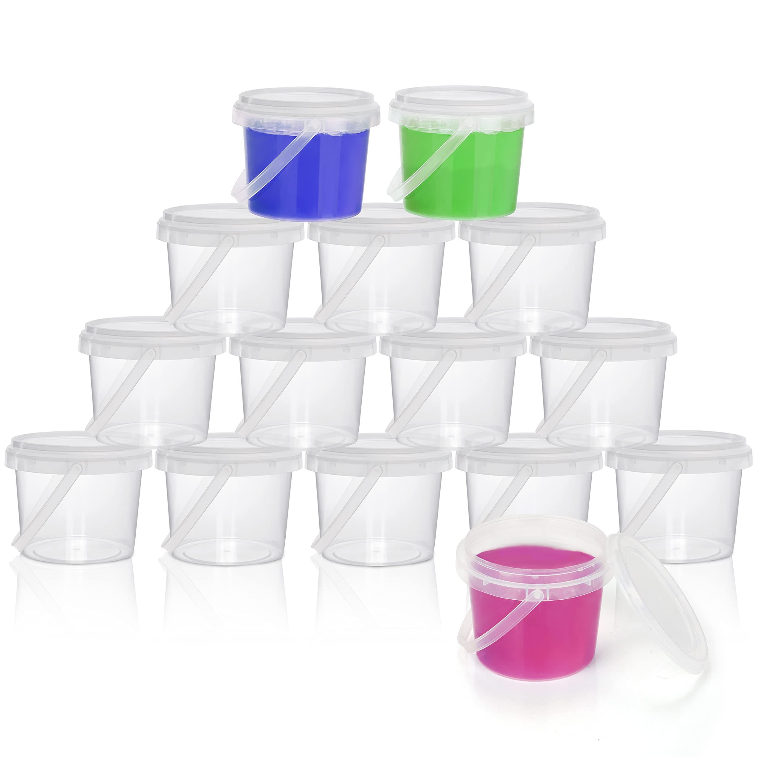 Aufbewahrungsbox 15 Stück Slime Aufbewahrungsbehälter 250 ml