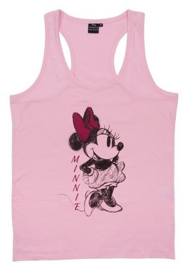 United Labels® Schlafanzug Disney Minnie Mouse Schlafanzug ohne Ärmel