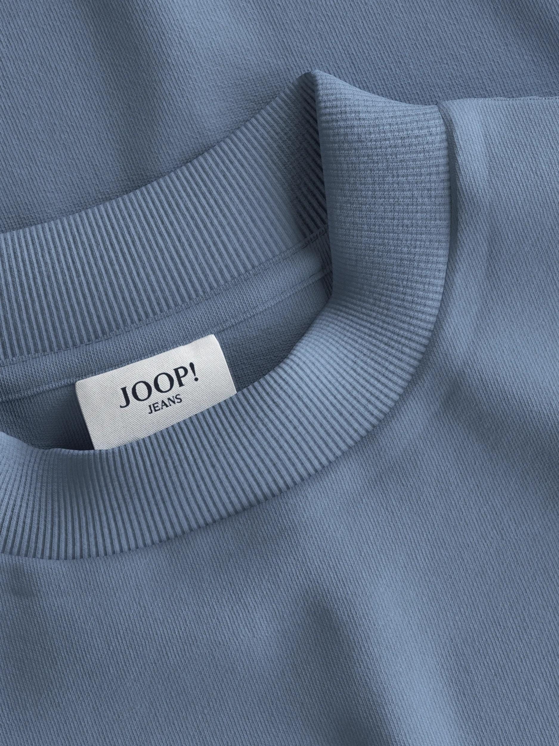 Joop Jeans Rundhalsshirt Cedric mit Bündchen am Ärmel