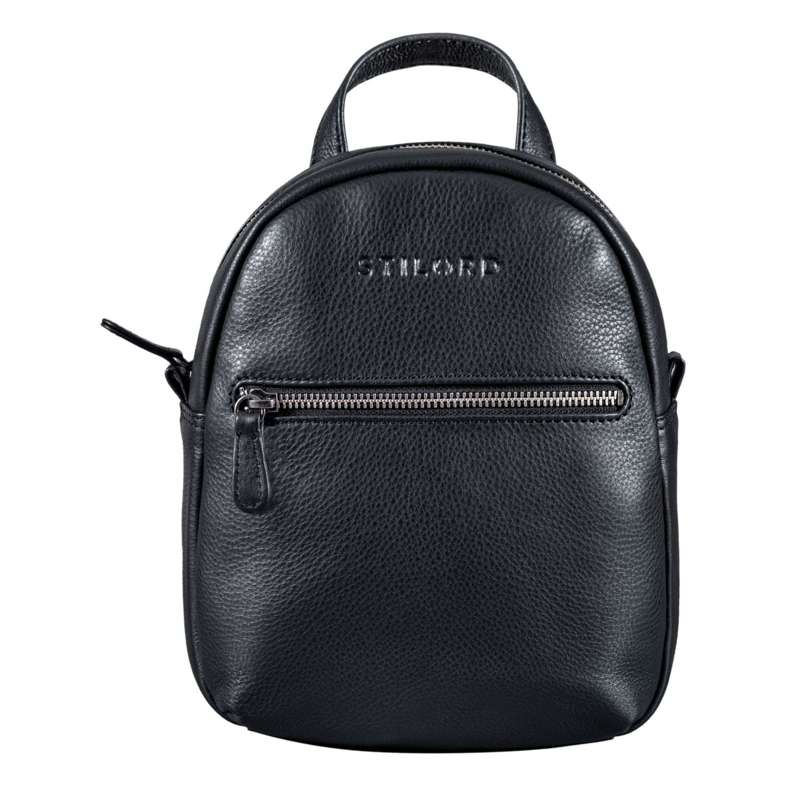 STILORD Cityrucksack "Lola" Mini Daypack Damen Lederrucksack
