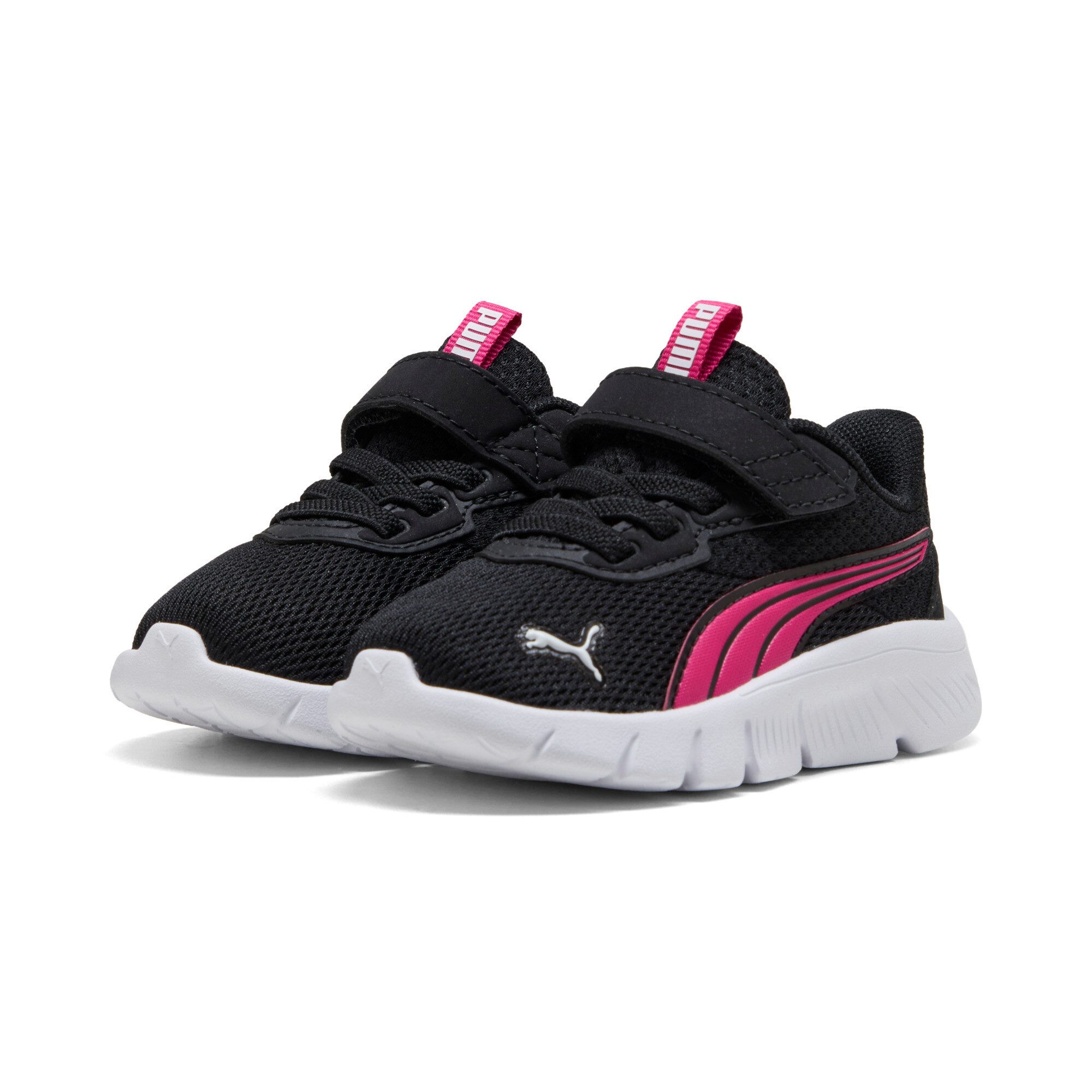 Puma FLEXFOCUS MODERN AC INF Sneaker (für Kinder) mit atmungsaktivem Mesh-Obermaterial, mit Klettverschluss