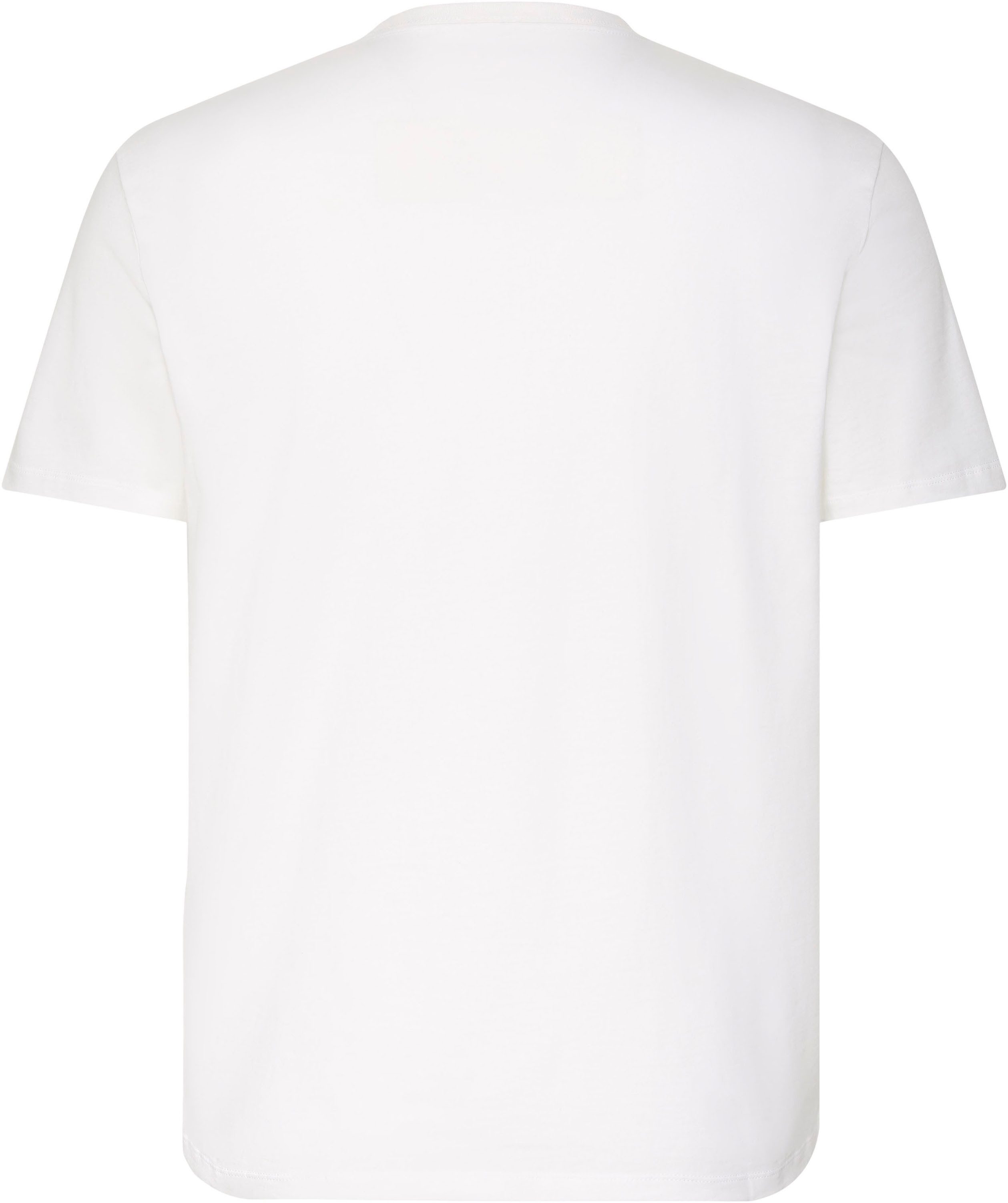Calvin Klein T-Shirt SS 30S DISTRESS MONOGRAM GRAPHIC Regular fit mit Logodruck