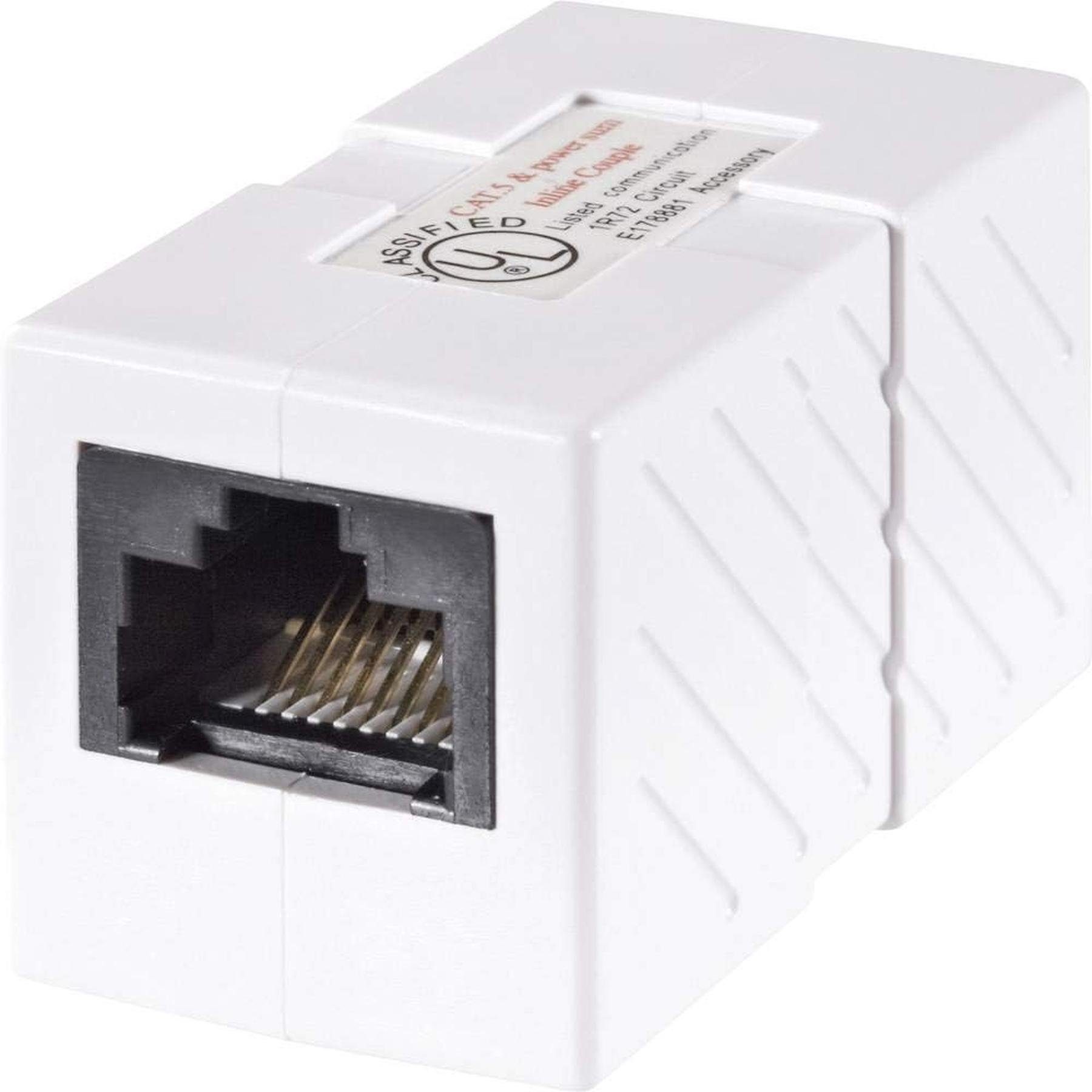 Belkin Netzwerk Kupplung Ethernet Stecker Adapter 100Mbit RJ45 Netzwerk-Adapter