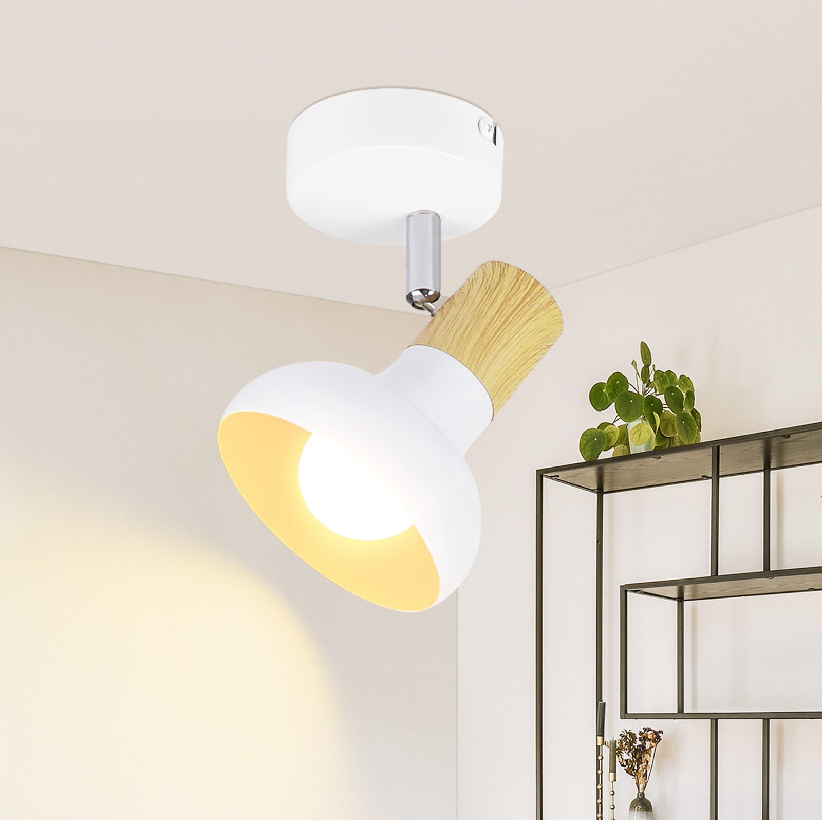 Nettlife Deckenstrahler Vintage E14 Innen Industrial günstig online kaufen