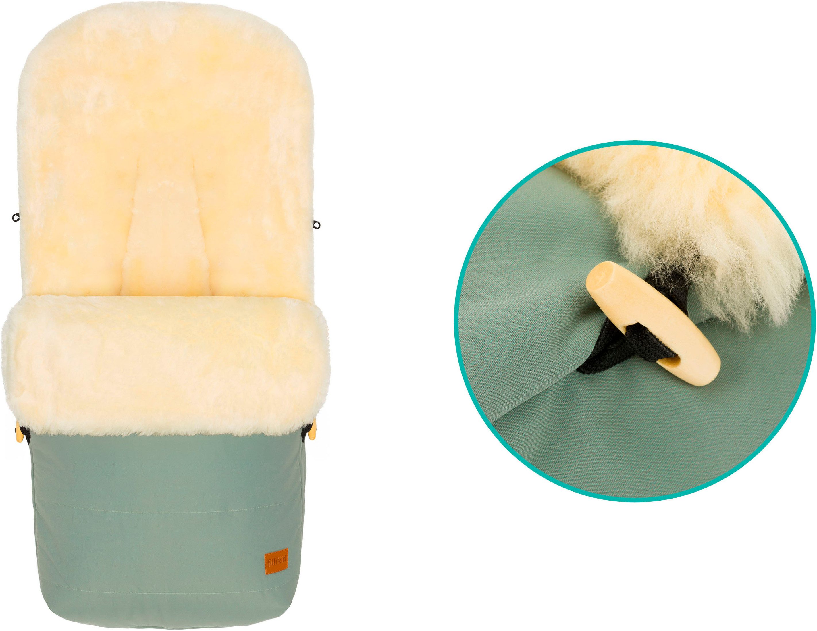 Fillikid Fußsack Bernina Winterfußsack