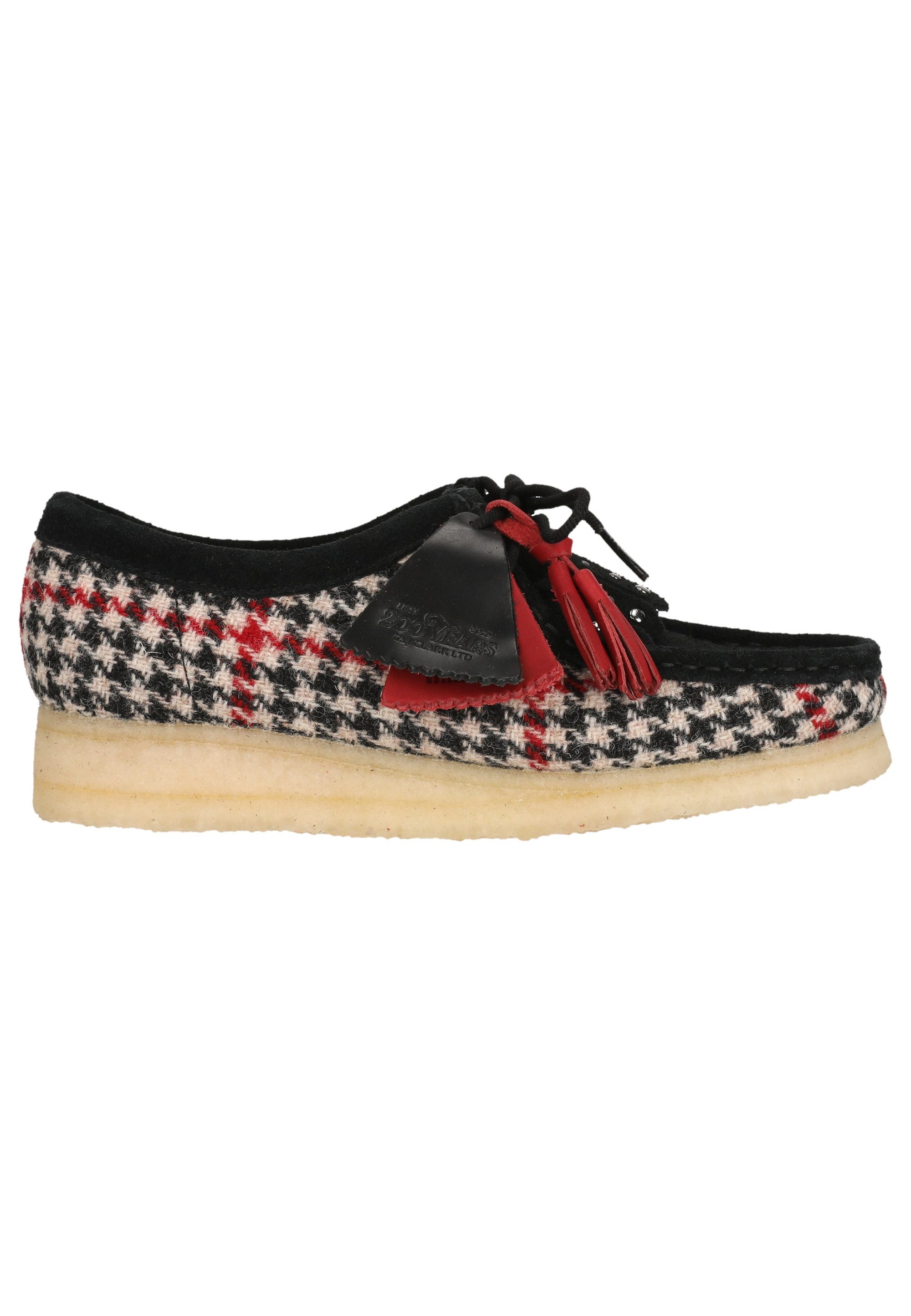 Clarks Wallabee Mokassin aus hochwertigem Harris Tweed