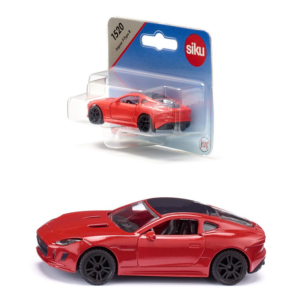 SIEPER Modellauto siku Jaguar F-Type R rot