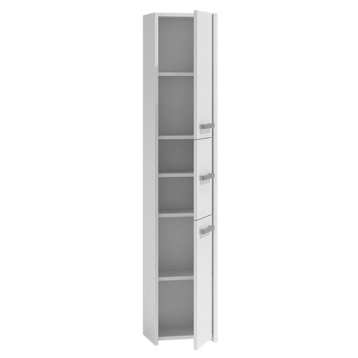 ibonto Hochschrank Badezimmerschrank Eleganter platzsparender Badregal günstig online kaufen