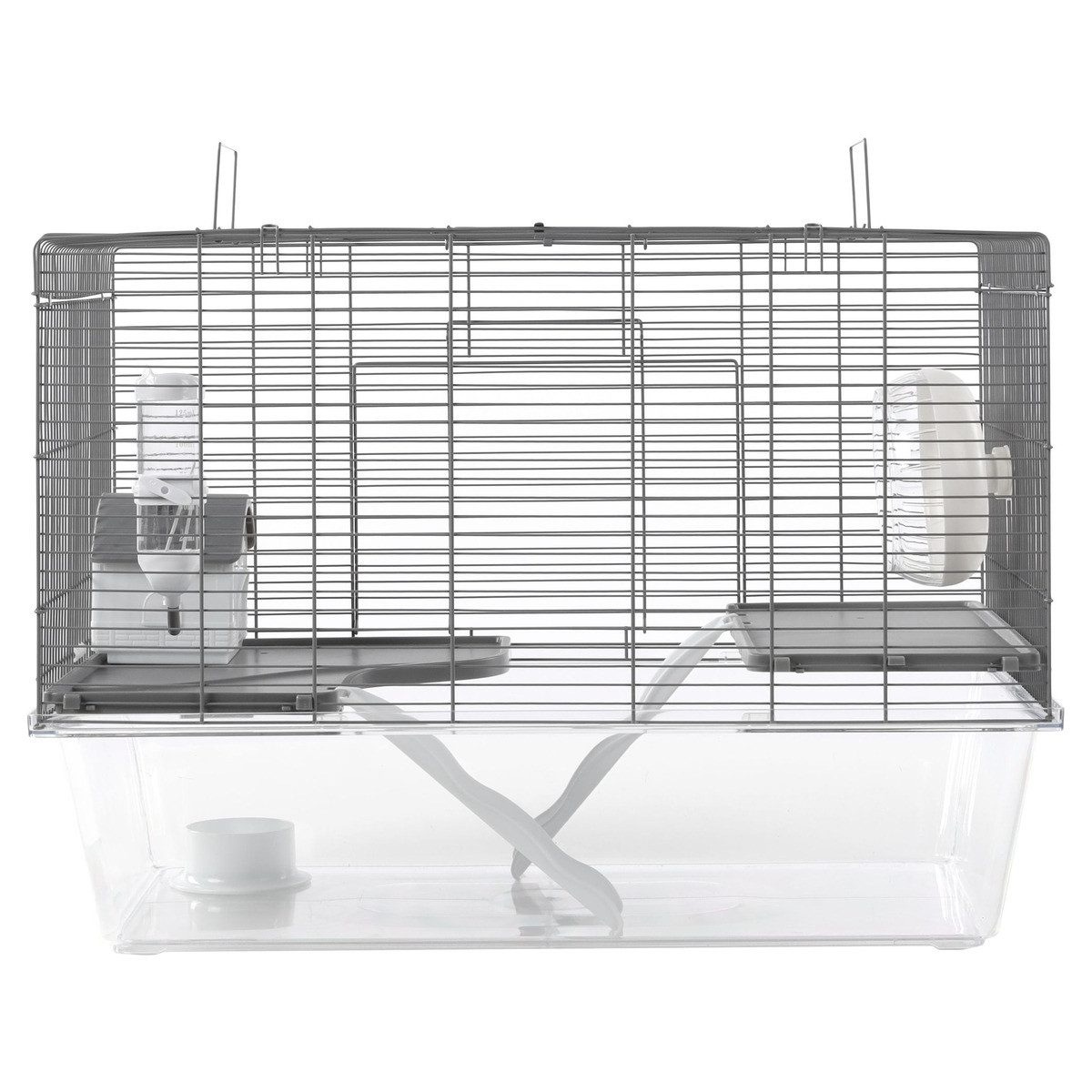 Kleintierkäfig Hamsterkäfig Rafi grau