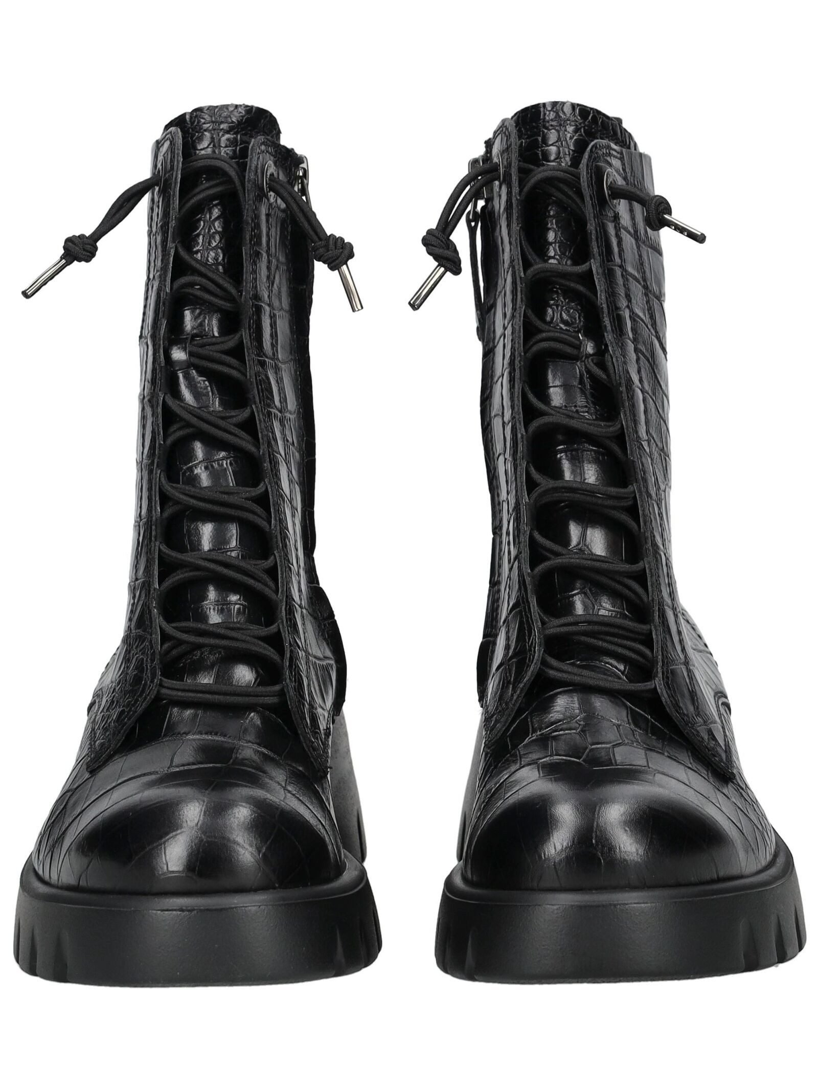 Paul Green Paul Green Stiefelette Glattleder Schnürstiefelette
