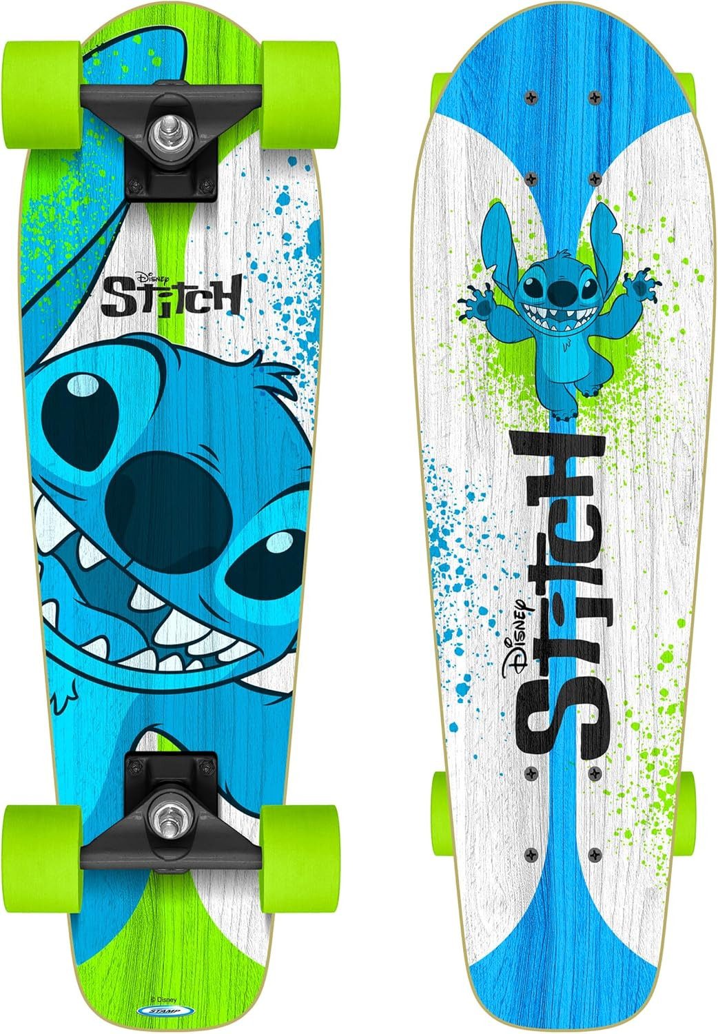 STAMP Spiel Stamp Skateboard Disney Stitch Cruiser 27,5” × 8”