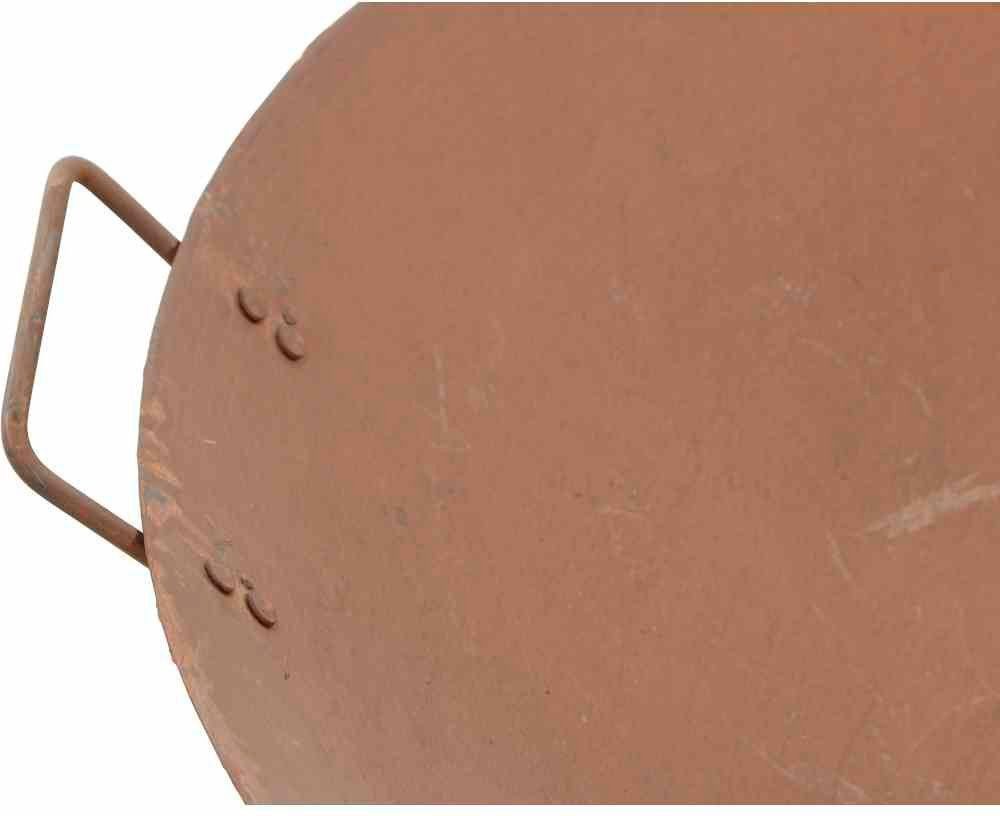 Siena Garden Feuerschale Rusty Ø 48cm, (1-St), mit Griffen