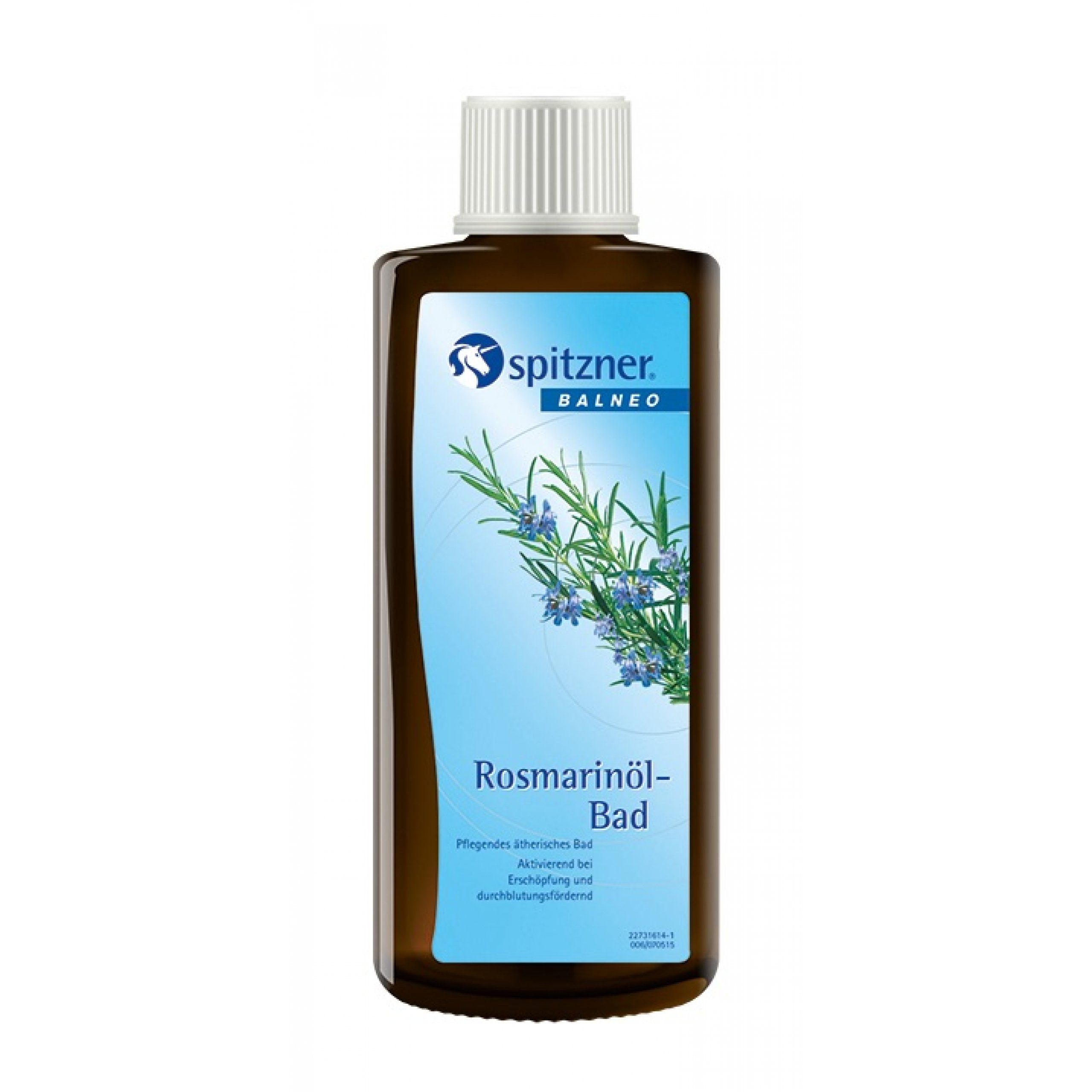 Spitzner Badezusatz Spitzner Rosmarinöl Bad 190 ml Gesundheitsfördernde Badezusatz mit