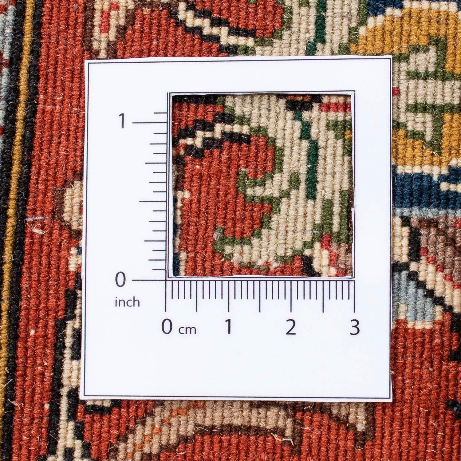 Orientteppich mm, Wohnzimmer, - x Höhe: mit cm - Bidjar Einzelstück 250 15 morgenland, 180 Zertifikat - beige, Perser rechteckig, Handgeknüpft,