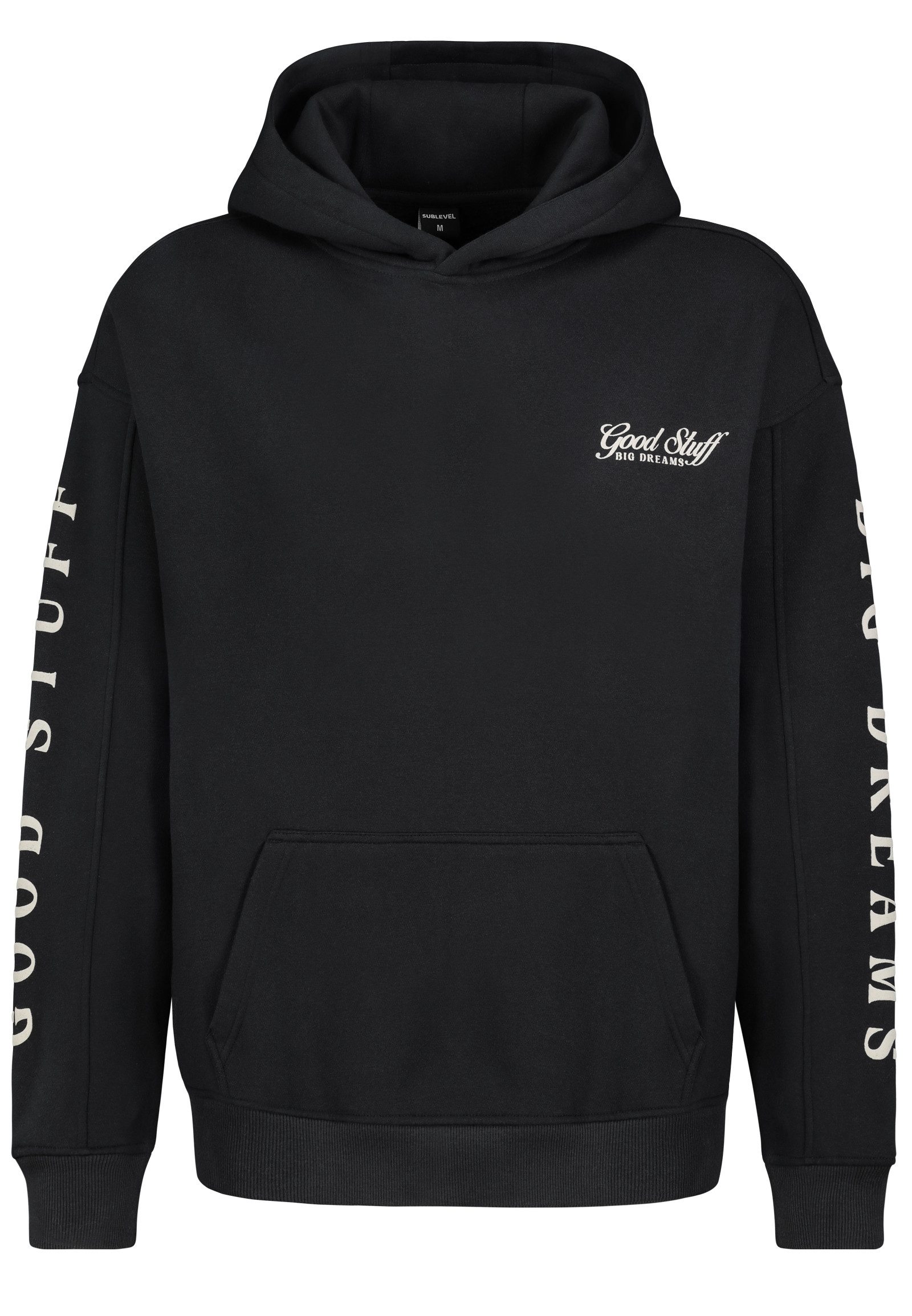 SUBLEVEL Hoodie Herren Kapuzenpullover mit 3D günstig online kaufen