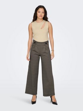 JACQUELINE de YONG Stoffhose Elegante Stoffhose Karierte Marlene Pants JDYGEGGO 5503 in Braun-2