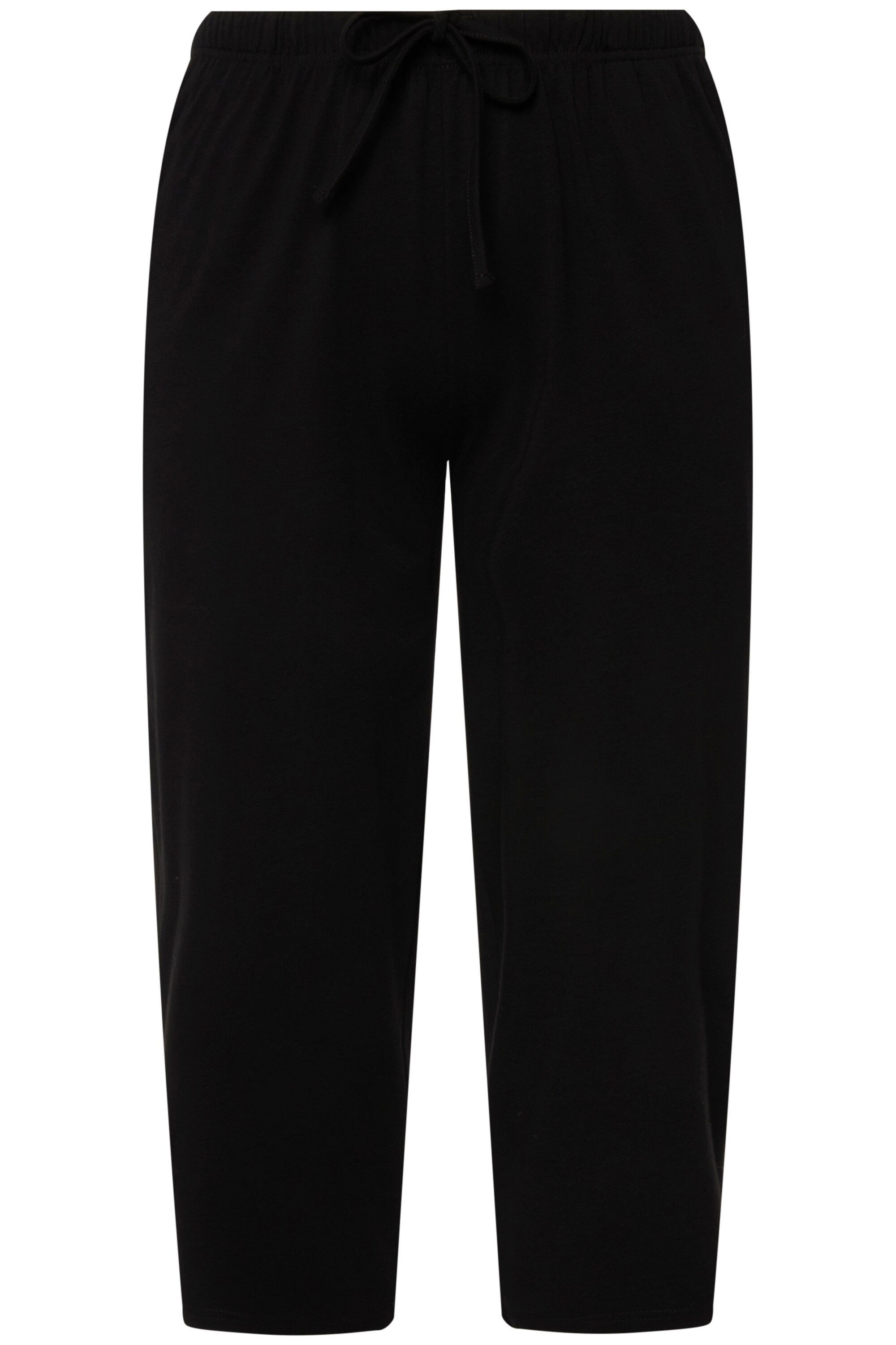 Ulla Popken Funktionshose 7/8 Hose Slimfit Gummibund günstig online kaufen