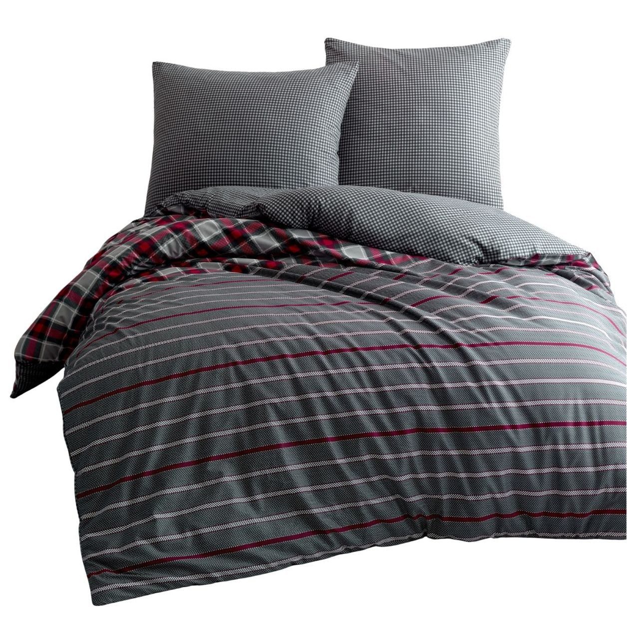 Leonado Vicenti Bettwäsche Baumwolle Wendebettw. 135x200 155x200 155x220 20 günstig online kaufen