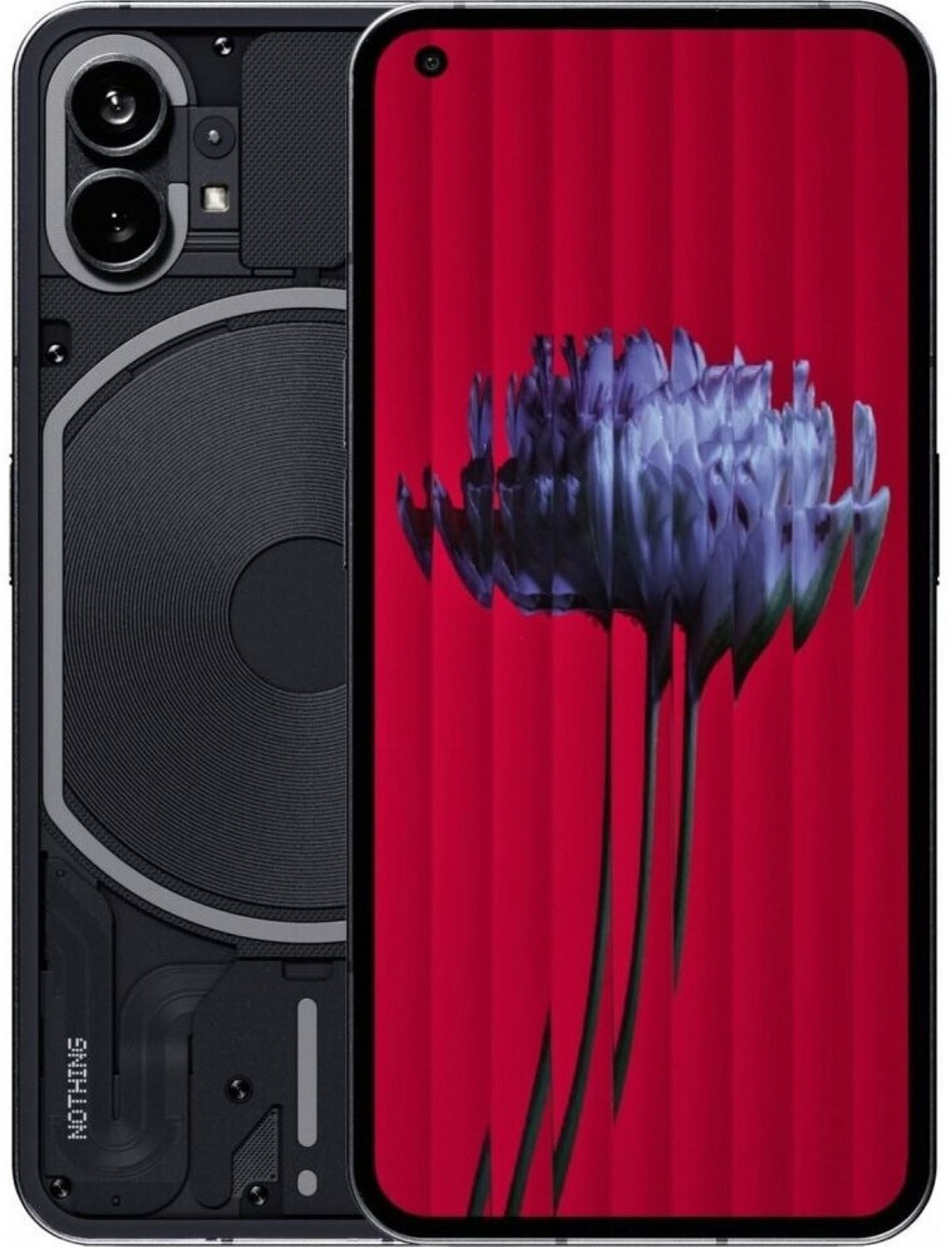 NOTHING Phone (1) Smartphone (16,63 cm/6.55 Zoll, 256 GB Speicherplatz, 50 MP Kamera, Kabelloses und reverse Charging)