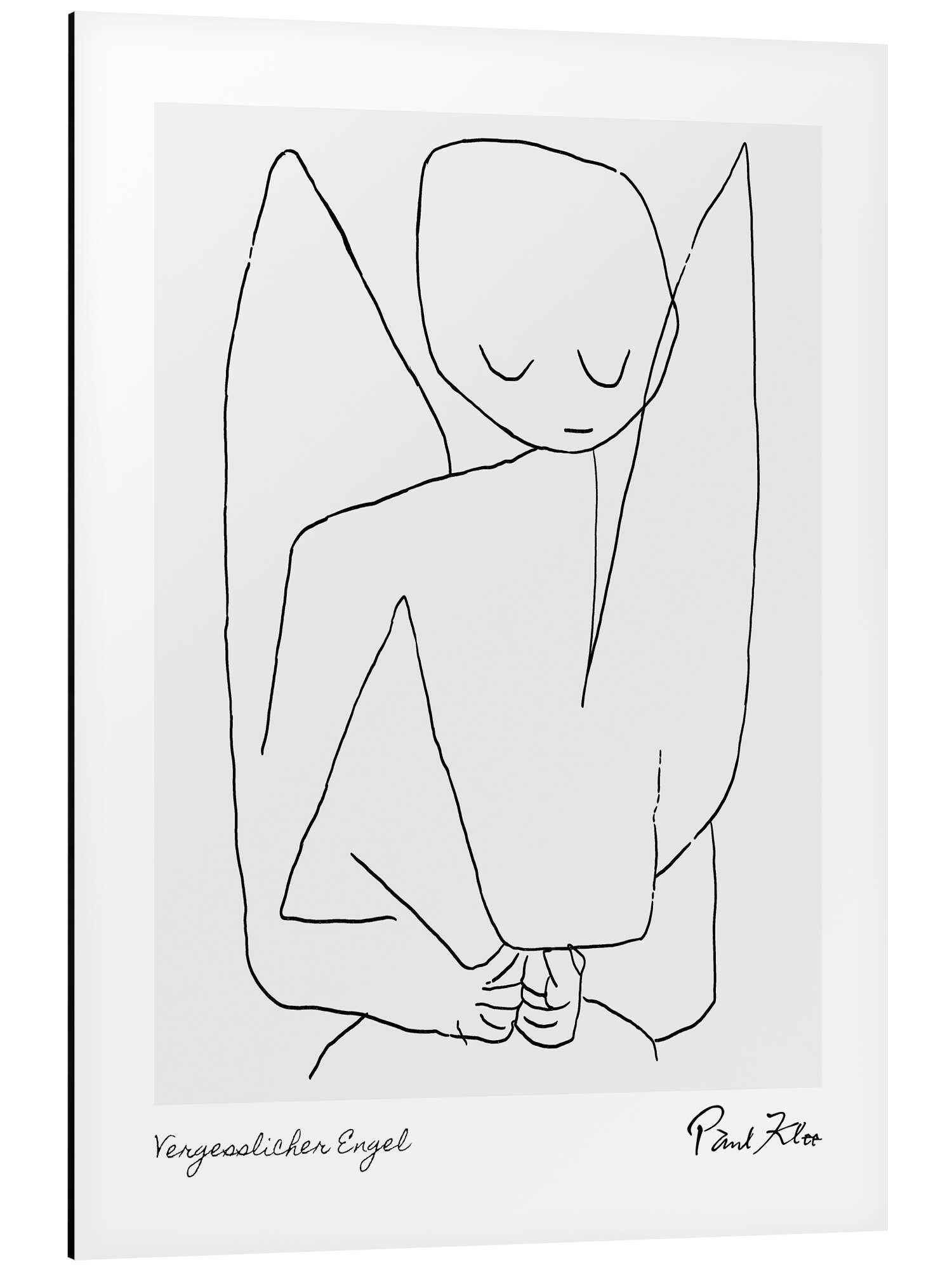 Alu-Dibond-Druck Paul Klee