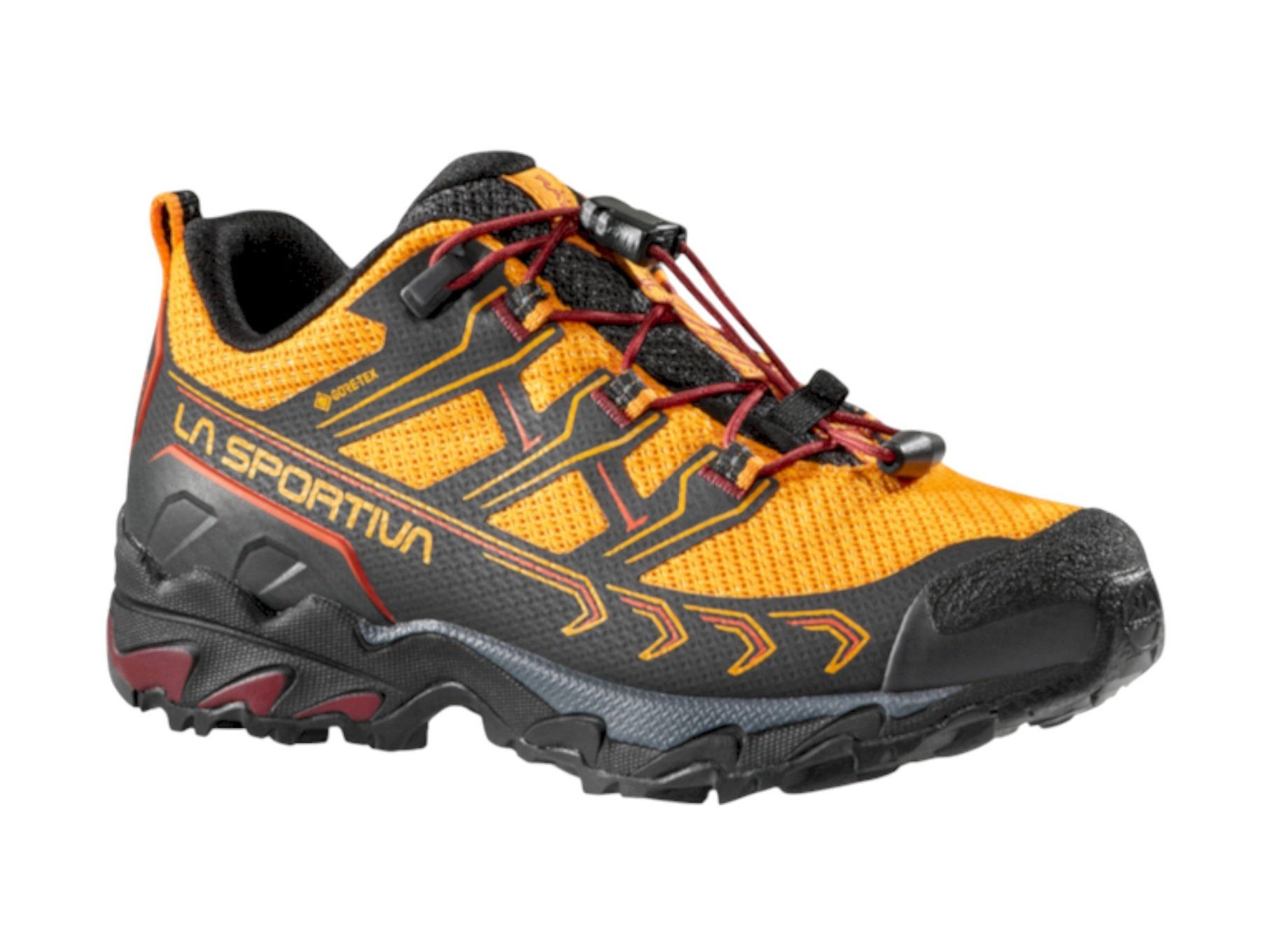 Wanderschuhe Ultra Raptor II GTX (wasserdicht) schwarz/gelb Kinder Laufschuh
