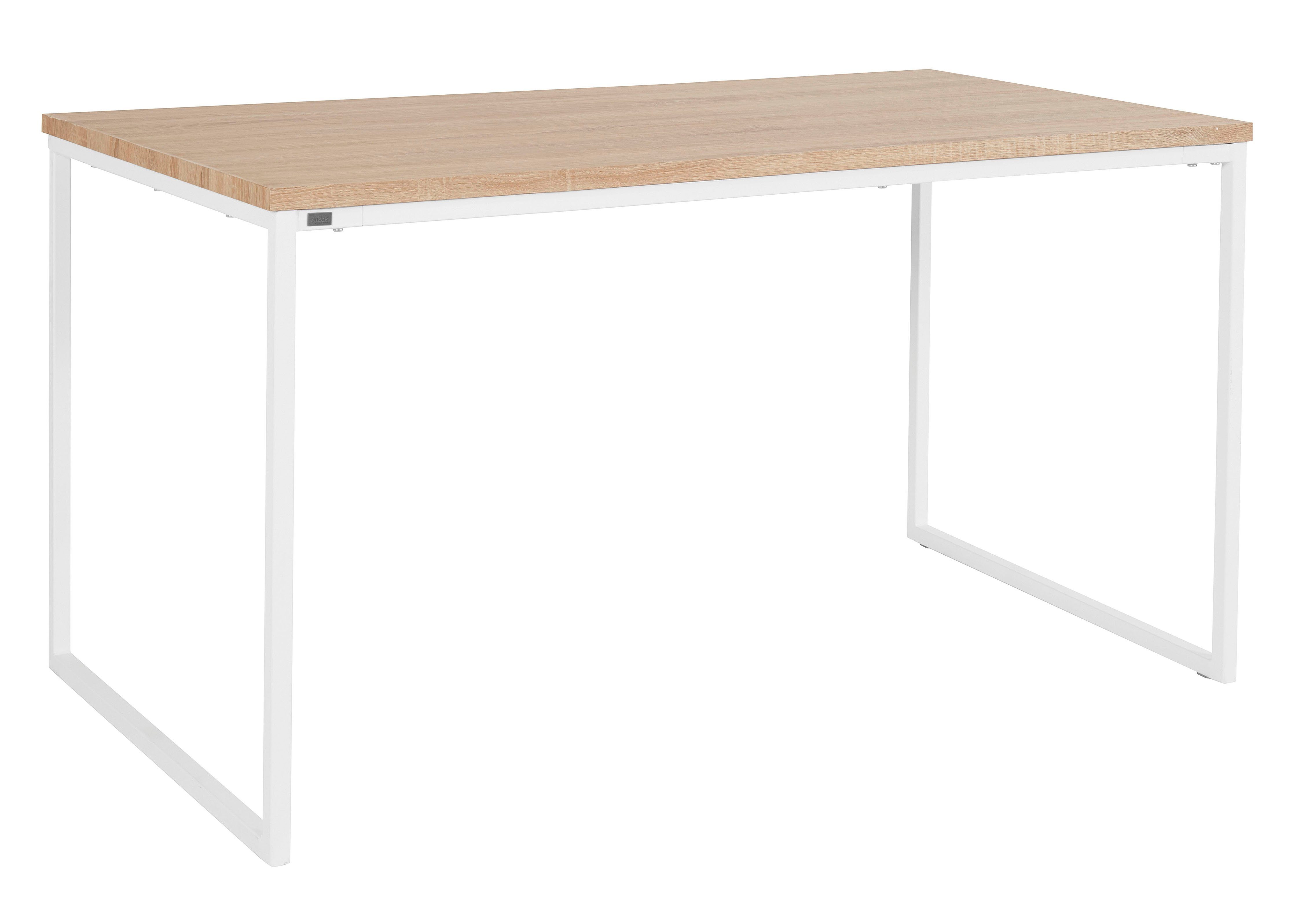 andas Esstisch Hulsig (1-St), mit Tischplatte in einer Holzoptik und fühlbare Struktur, Höhe 76 cm