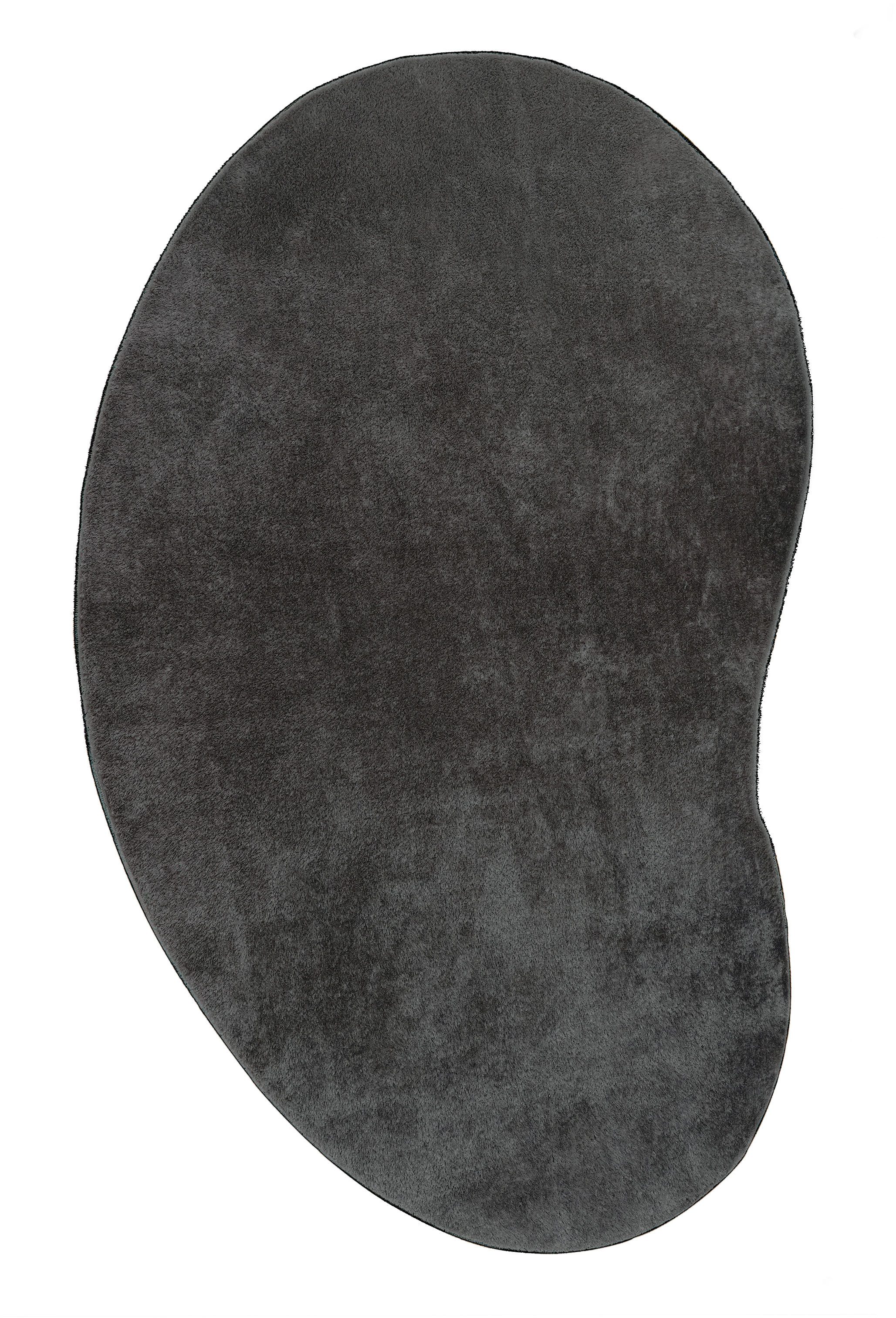 my home Teppich Cali Bean, U-förmig, Höhe: 16 mm, besondere Form, Uni, weic günstig online kaufen