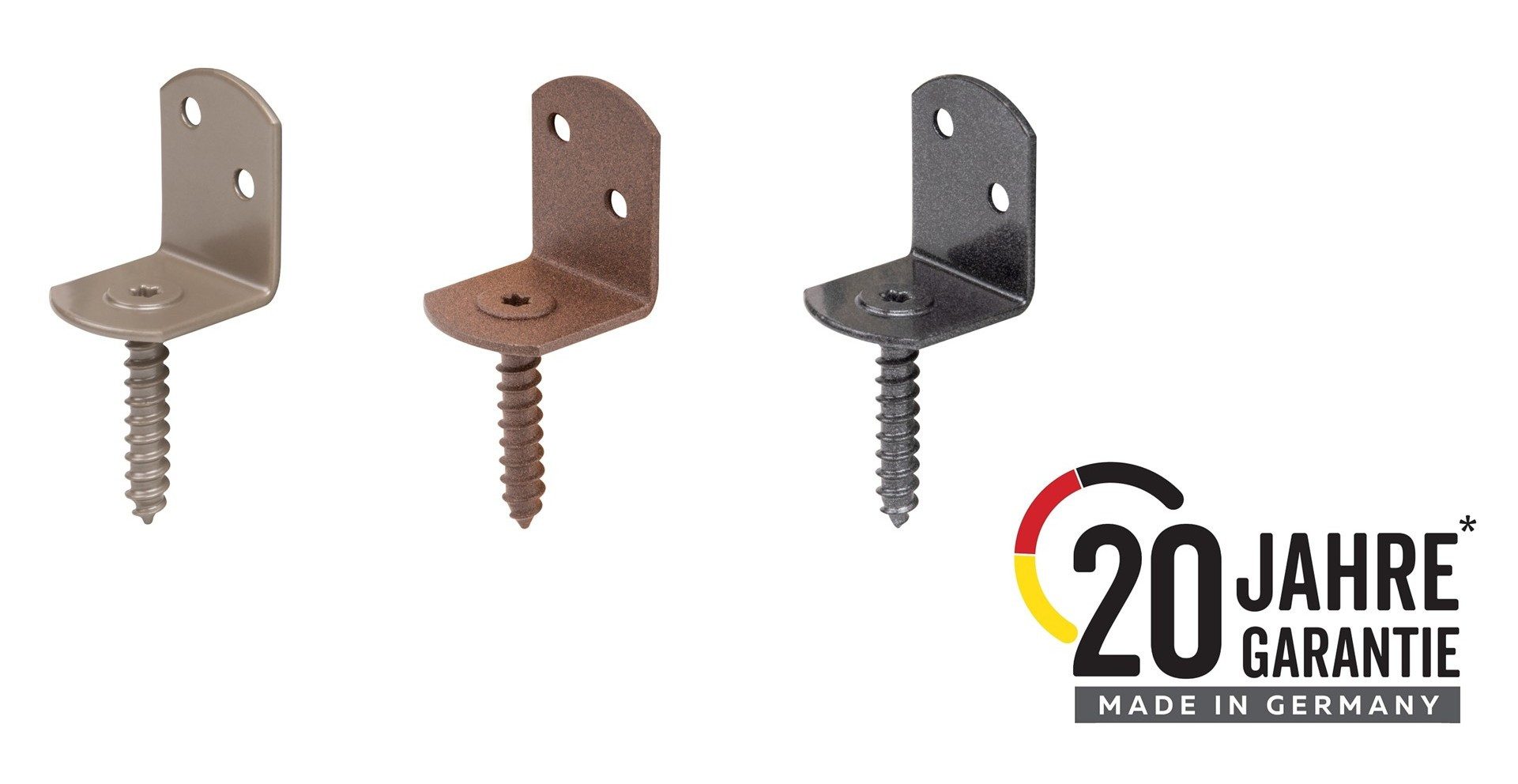 Alberts Ladenband, Alberts 50 x DURAVIS® Flechtzaunhalter L-Form, Stahl, blau verzinkt, i