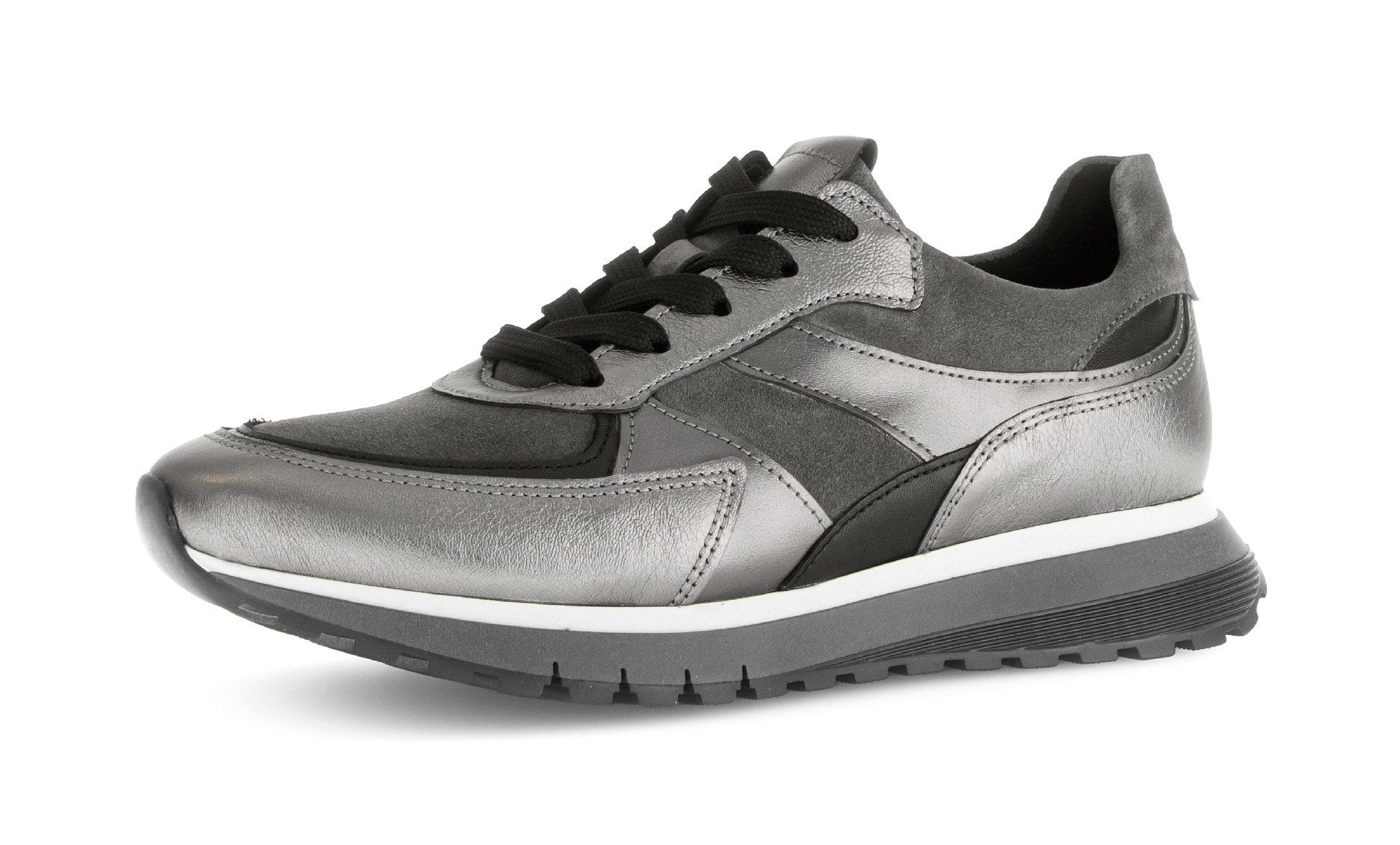 Gabor TURIN Keilsneaker, Plateau, Schnürschuh, Komfortschuh in H-Weite (sehr weit)