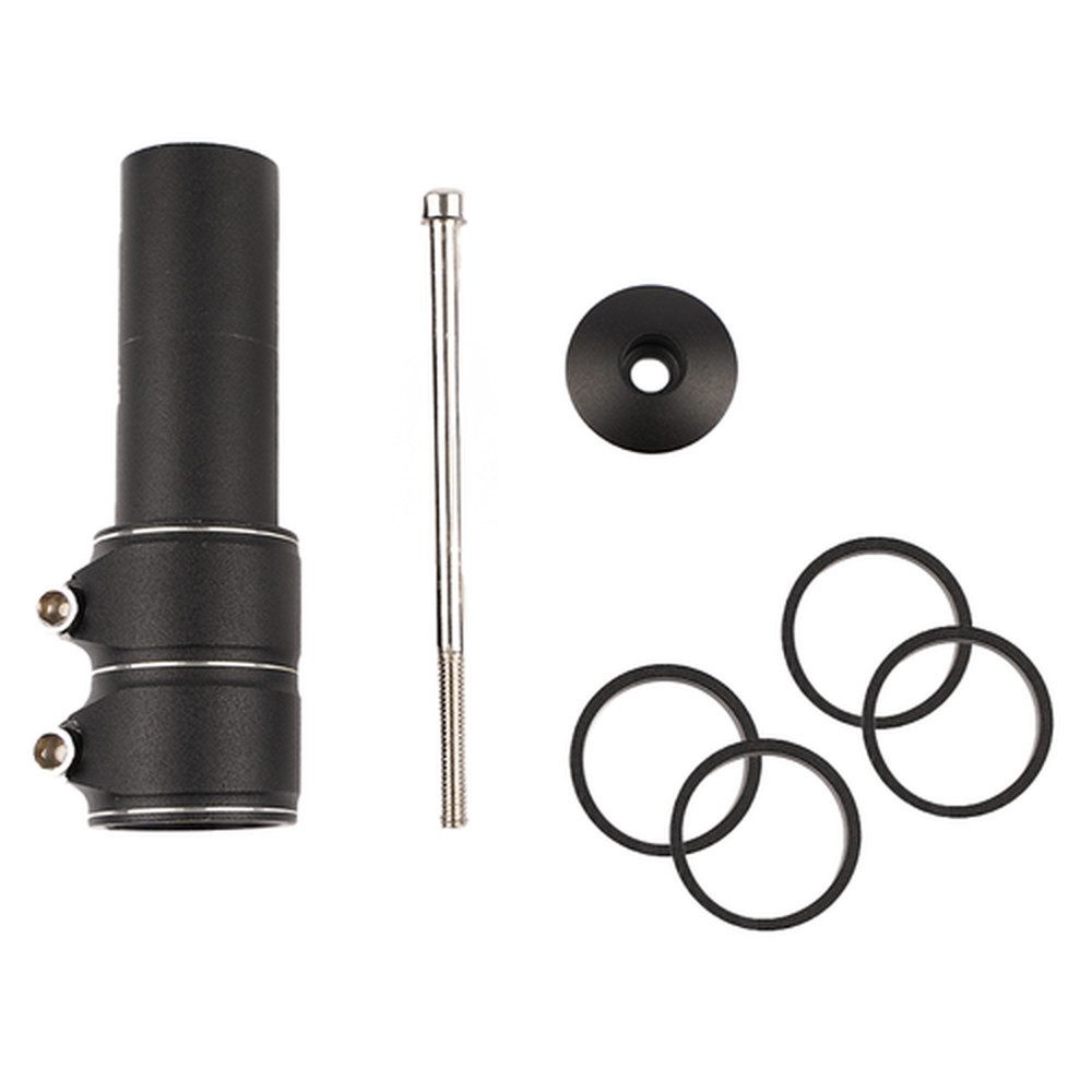 Trizand Fahrradlenker Fahrradlenkeradapter Lenkerhalter, (Spar-Set, 1-tlg., höhenverstellbar), ermöglicht die individuelle Lenkerhöheneinstellung