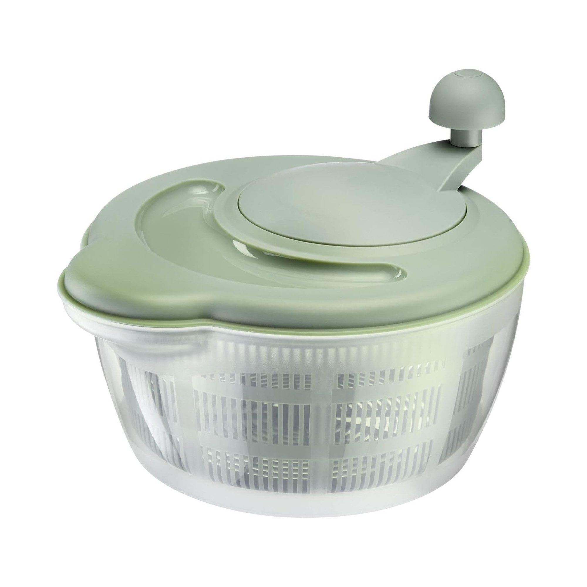 WESTMARK Salatschleuder Fortuna, Fassungsvermögen: 5 Liter, ø 26 cm, Kunststoff, Mint-Grün, Made in Germany, Garantie