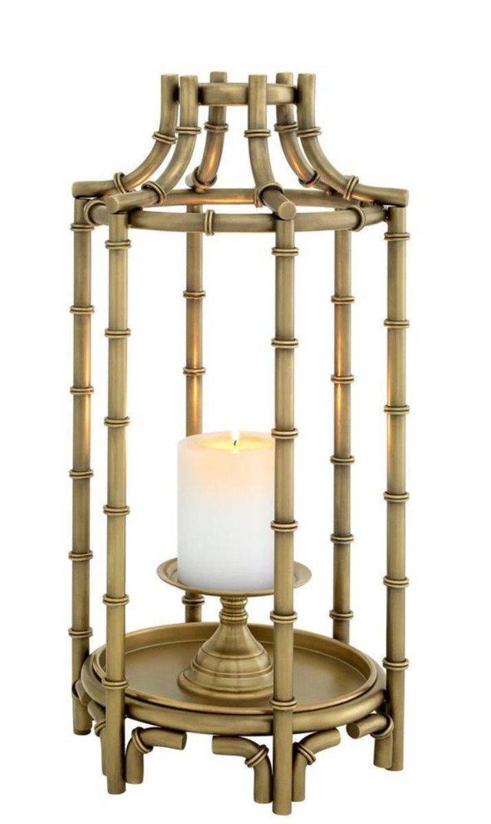 Casa Padrino Kerzenleuchter Luxus Kerzenleuchter Durchmesser 30,5 x H. 60,5 cm - Limited Edition | Kerzenständer