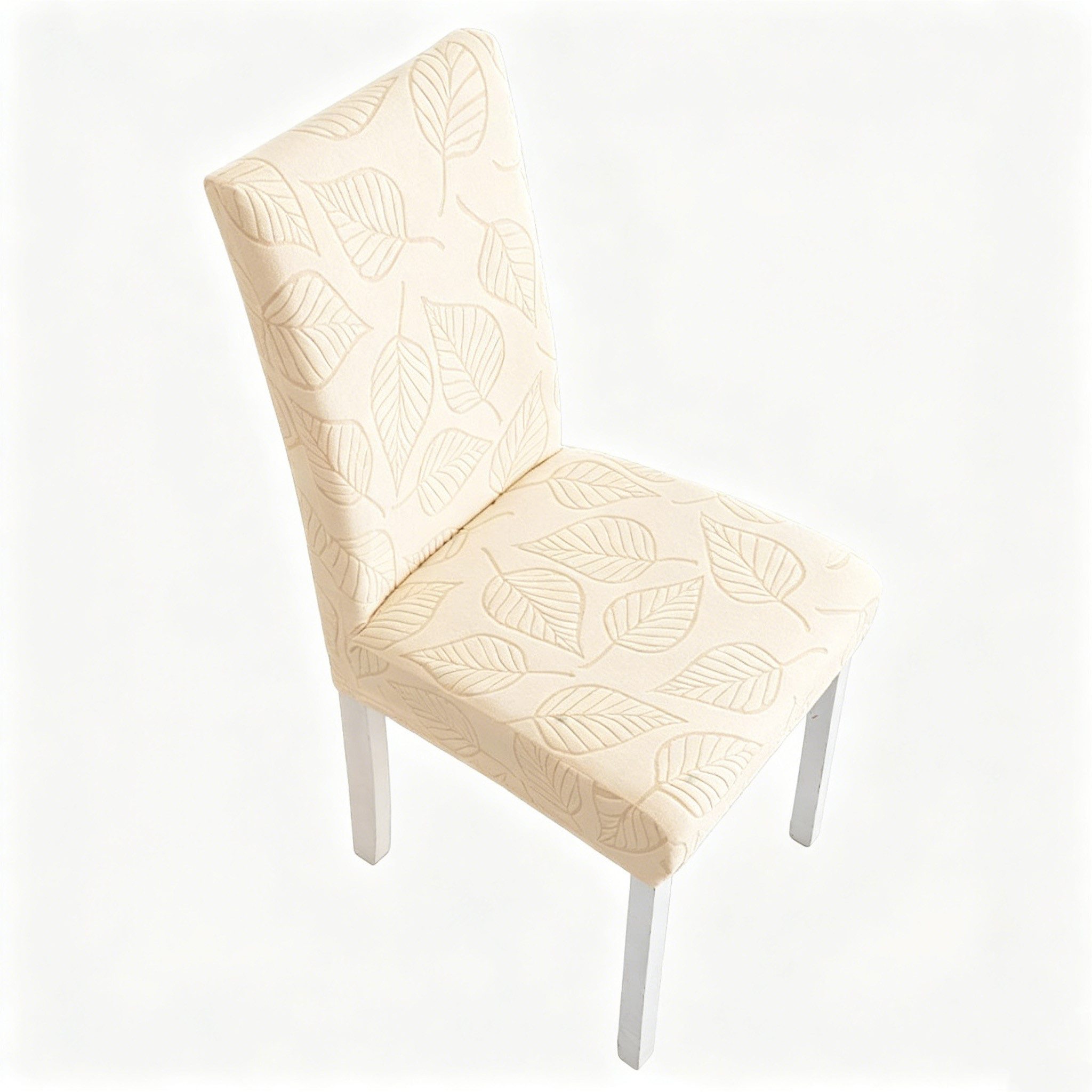 Zyronn Stuhlhusse Stretch Stuhlbezug mit Gummiband Abnehmbar, waschbar, Blumenmuster,Einheitsgröße,geeignet für Restaurants, Hotels und Küchen