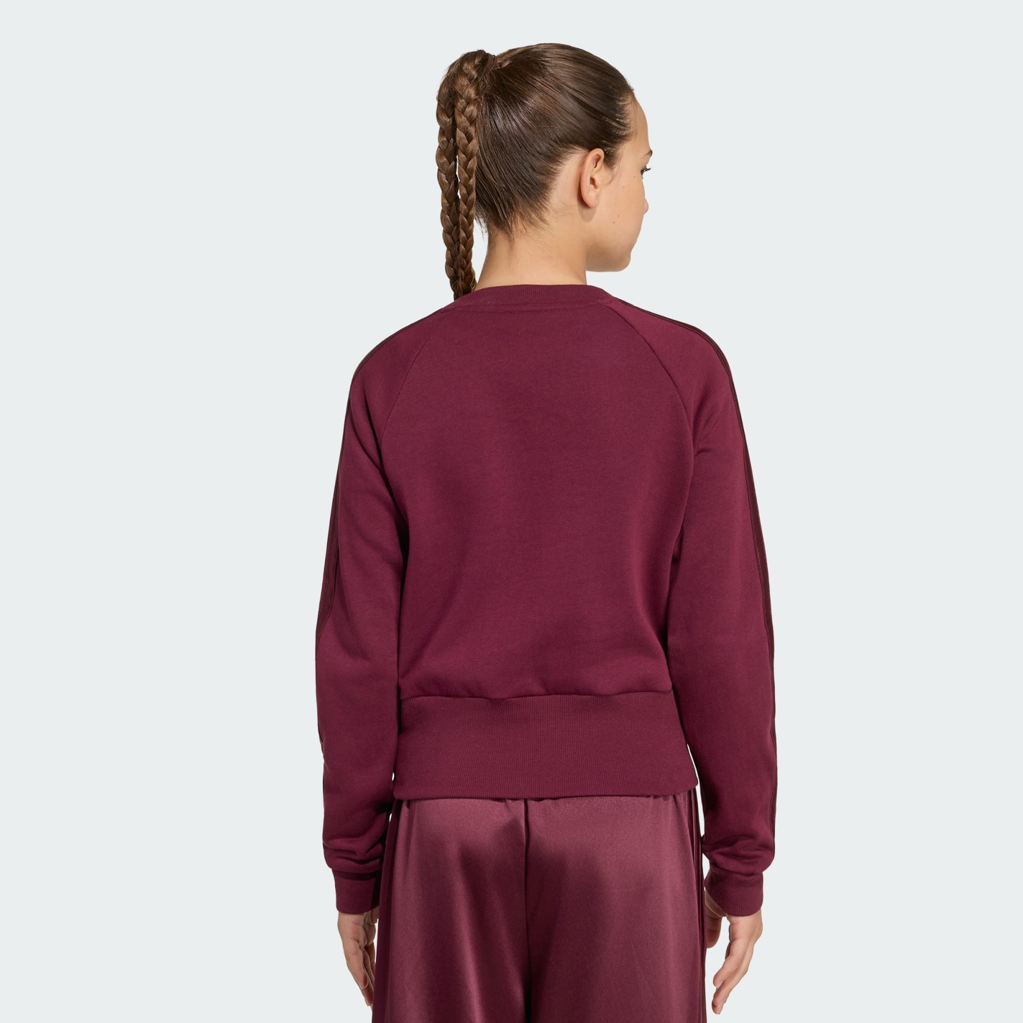 adidas Sportswear Sweatshirt SATIN SWEATSHIRT (1-tlg)