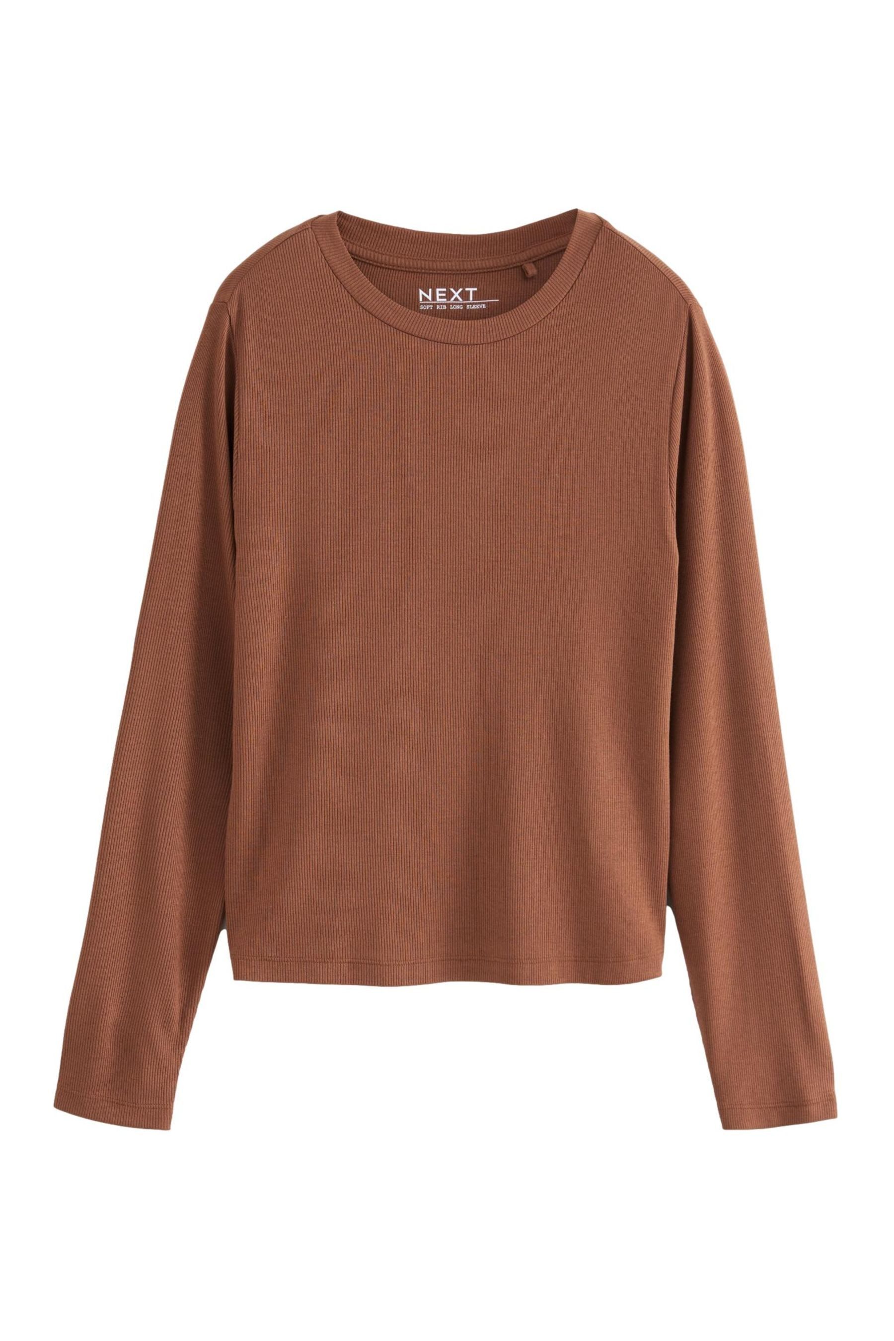 Next Langarmshirt Weiche, gerippte Langarmshirts mit günstig online kaufen